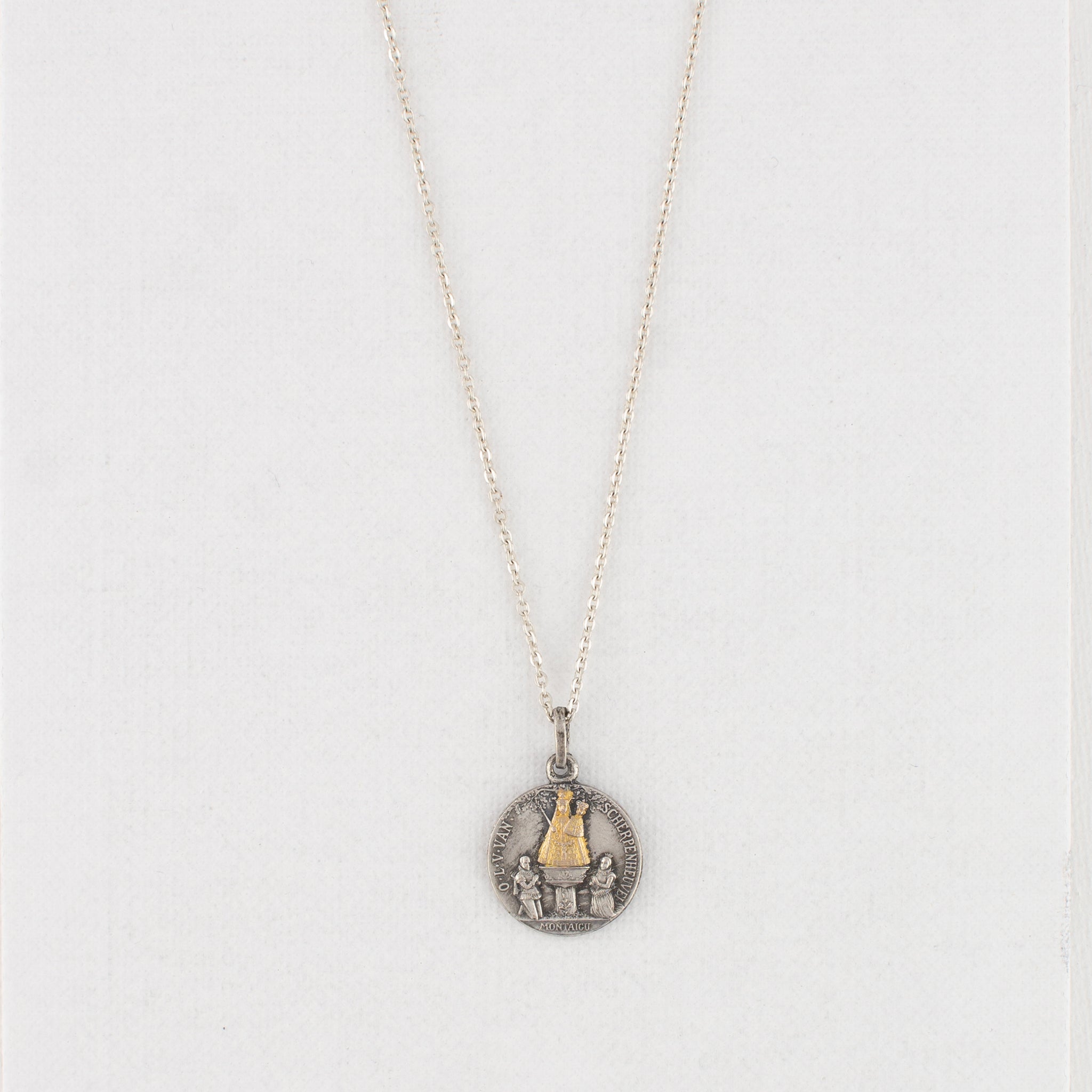 Vintage Medal Notre Dame De Montaigu v87