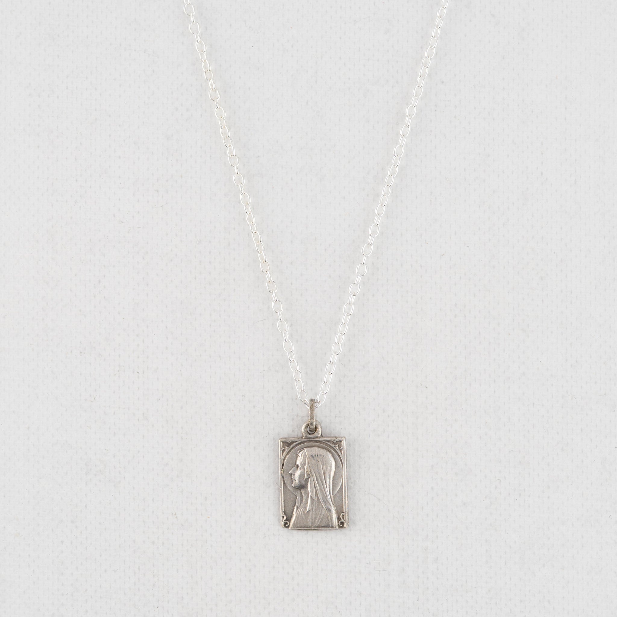 Vintage Medal Our Lady of Lourdes v373