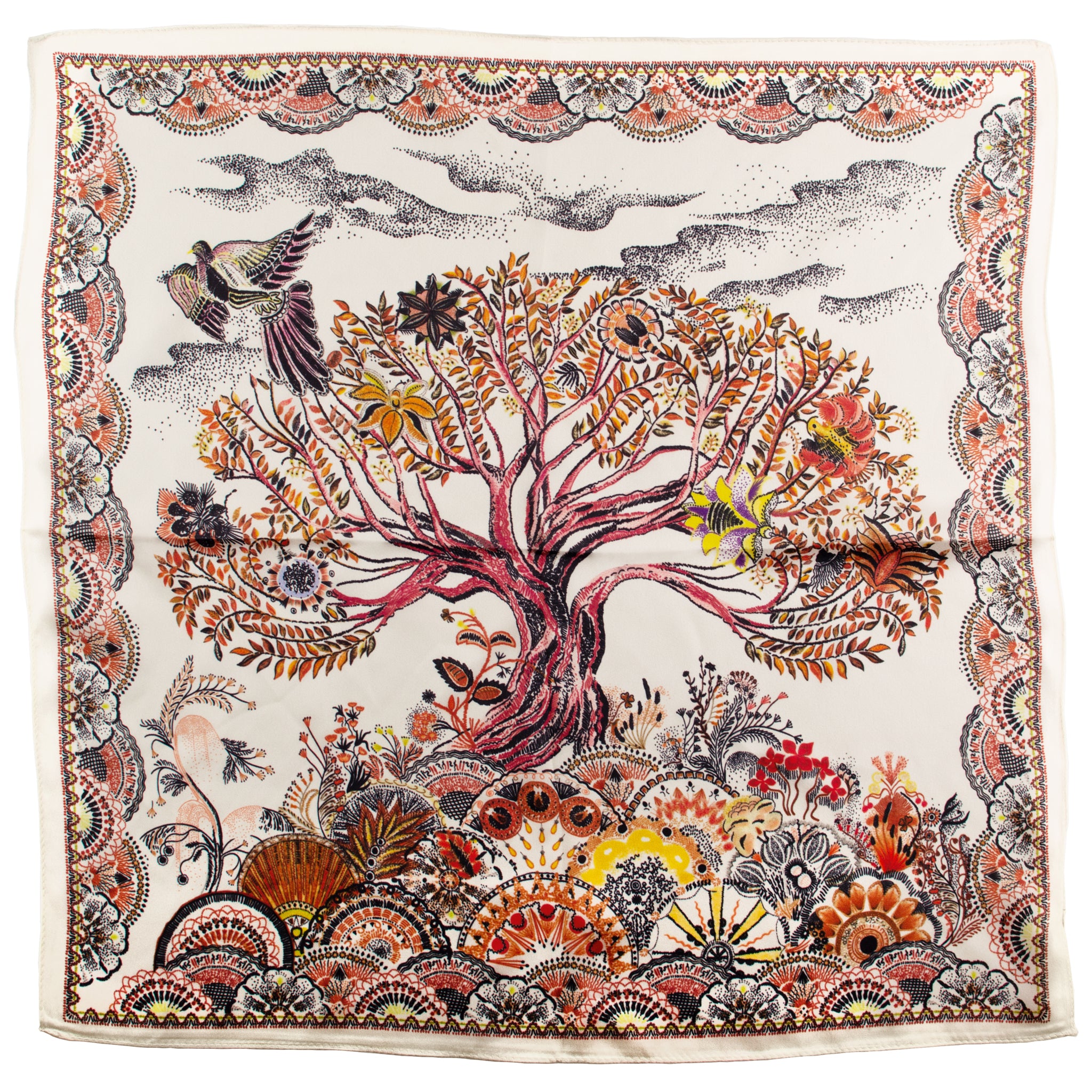 Phoenix Silk Scarf