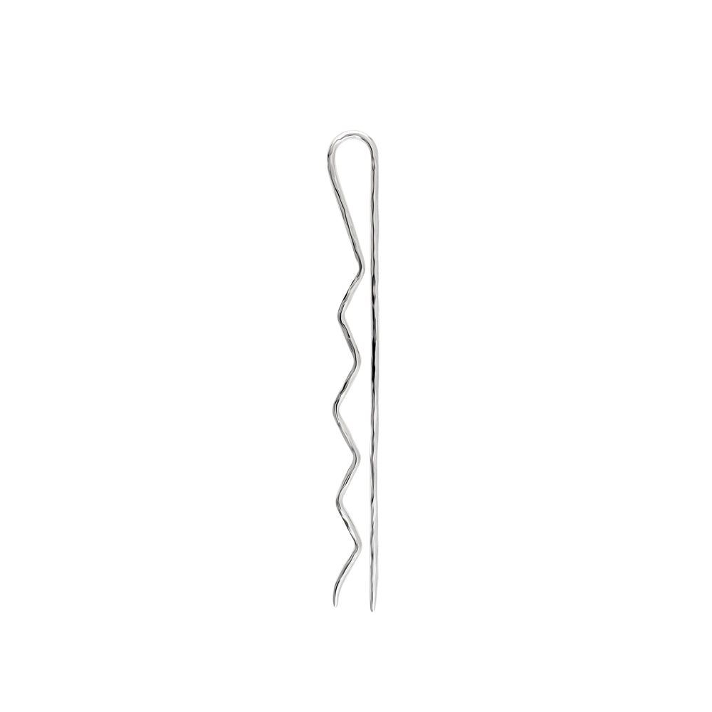 Call Me Bobby Hair Pin in Silver - Small