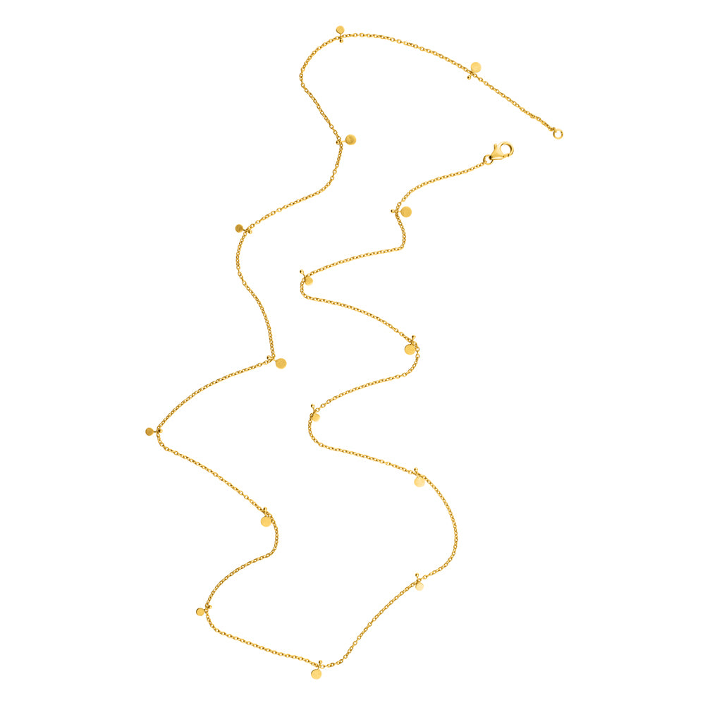 Be the Light Necklace in Gold- 32"