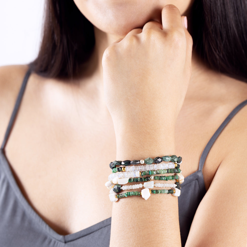In-Clover Stretch Bracelet Set