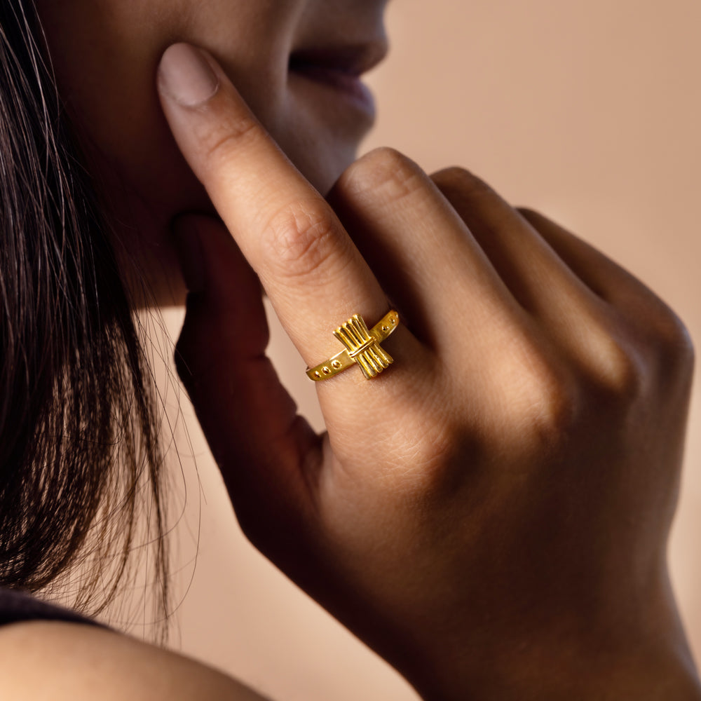 Harvest Ring in Gold - FINAL SALE