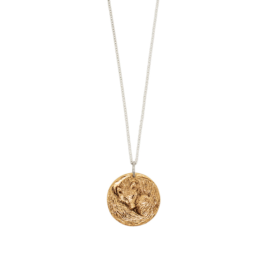 Clever Like a Fox Musing Necklace