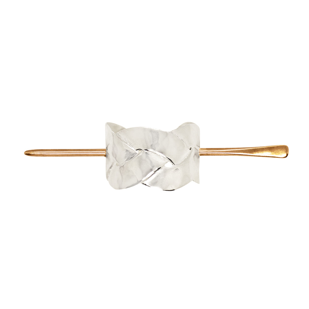Braided Pony Maker in Silver & Bronze