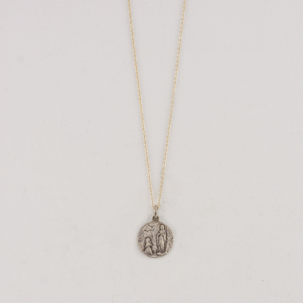 Vintage Medal Lourdes v77