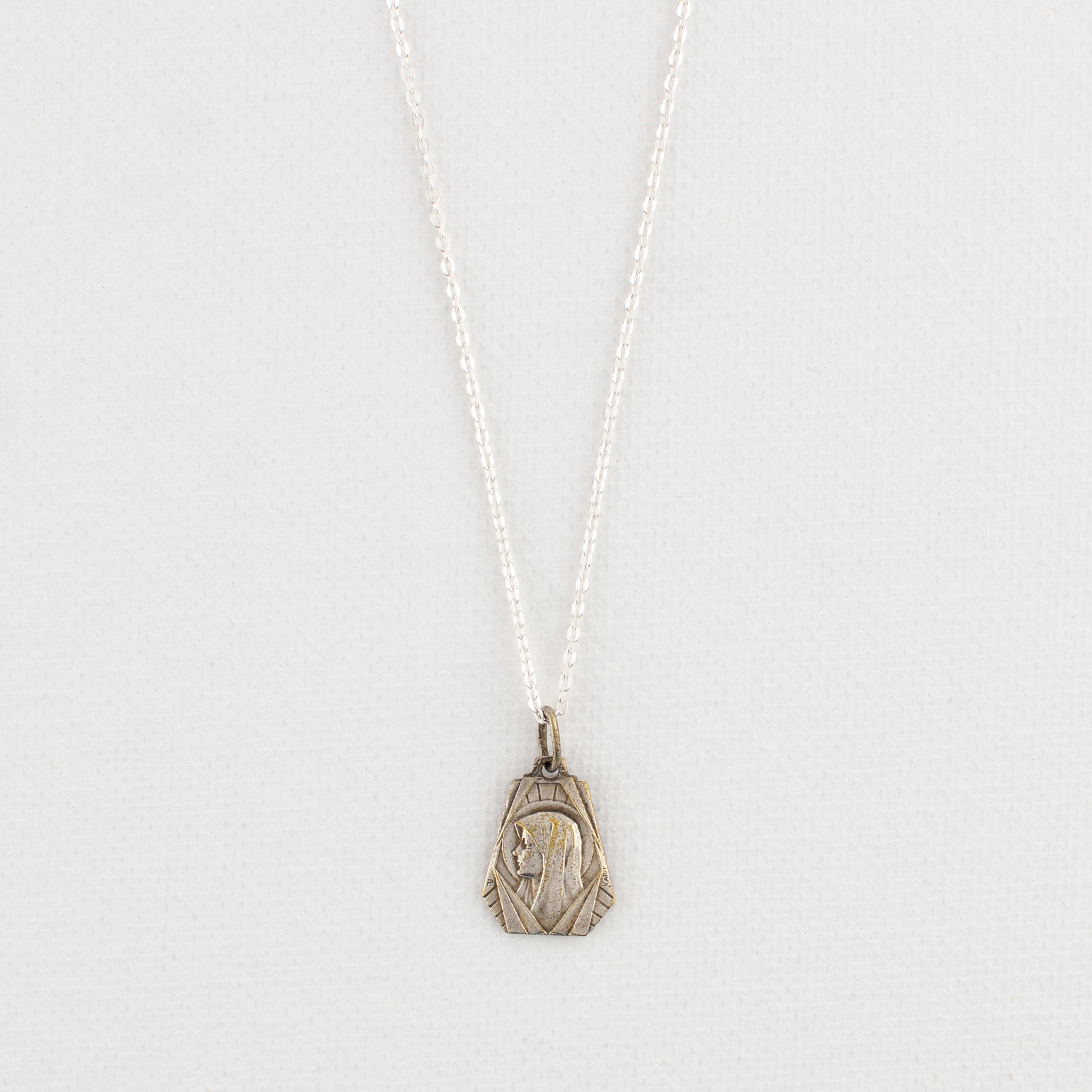 Vintage Medal Lourdes v296
