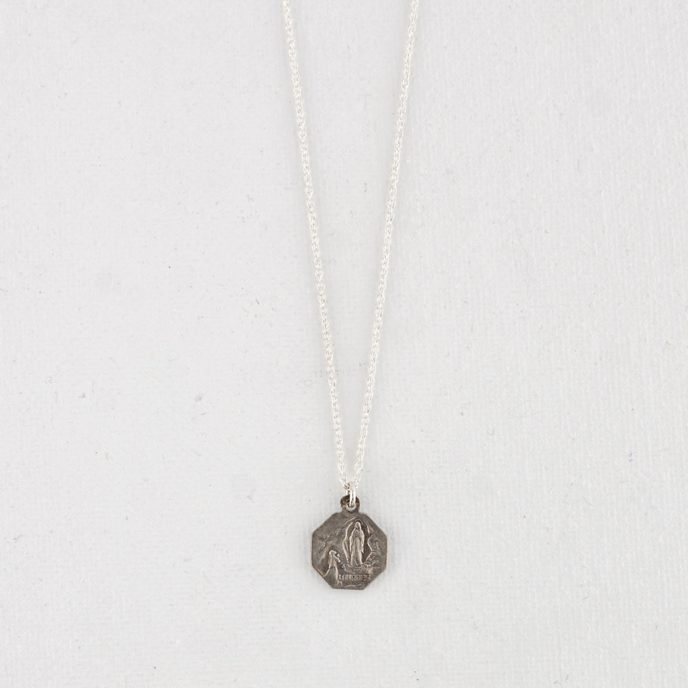 Vintage Medal Lourdes v87
