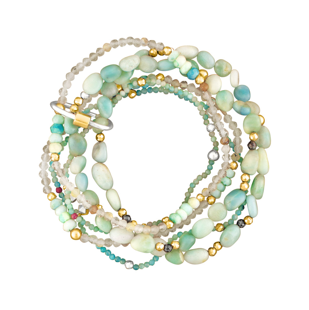 Cool Water Stretch Bracelet Set