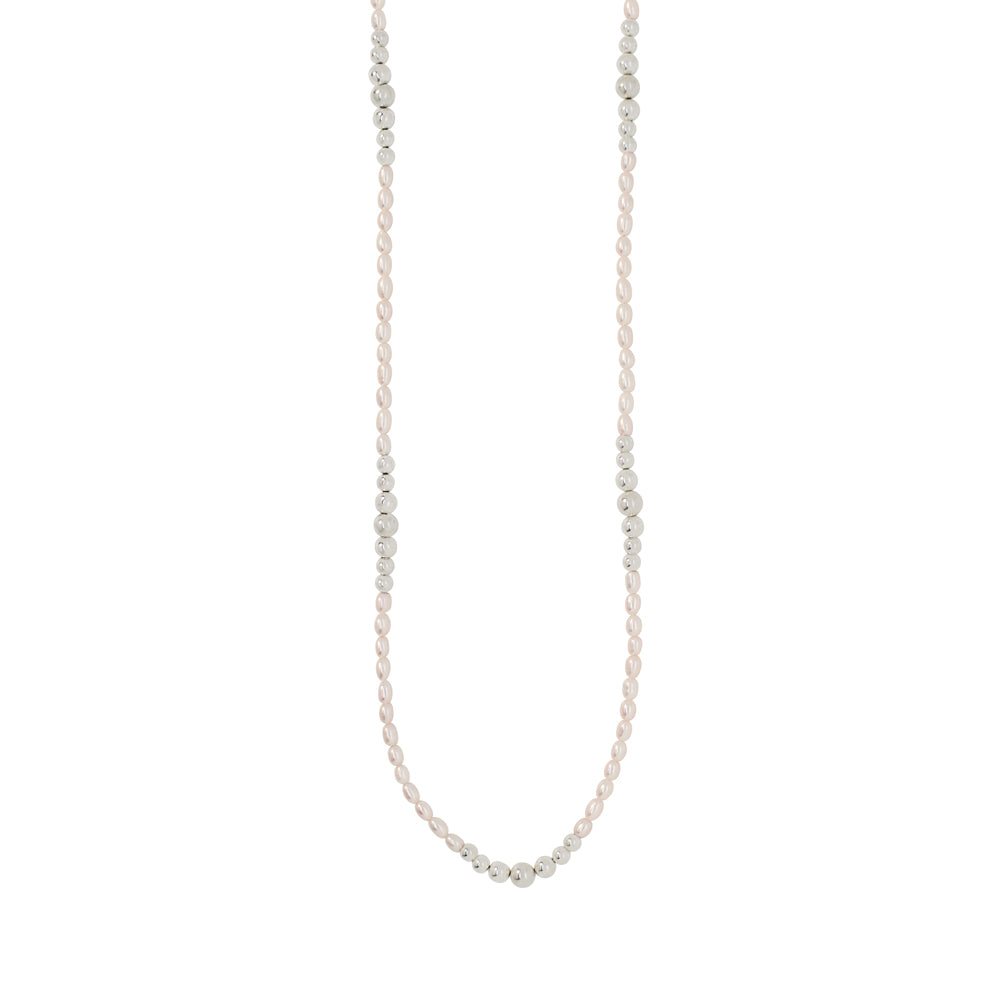 Pearl Fire Strand Necklace