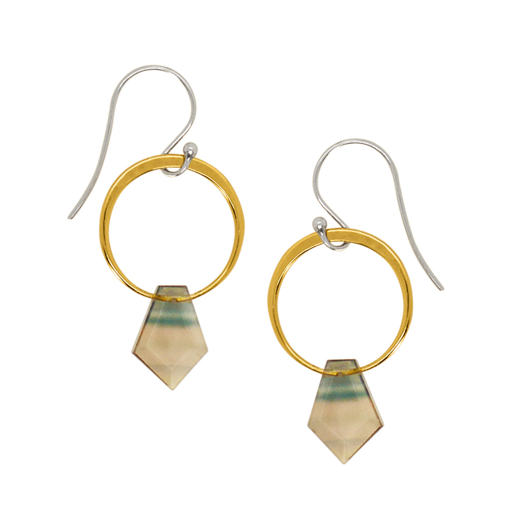 Fluorite Rhea Earrings