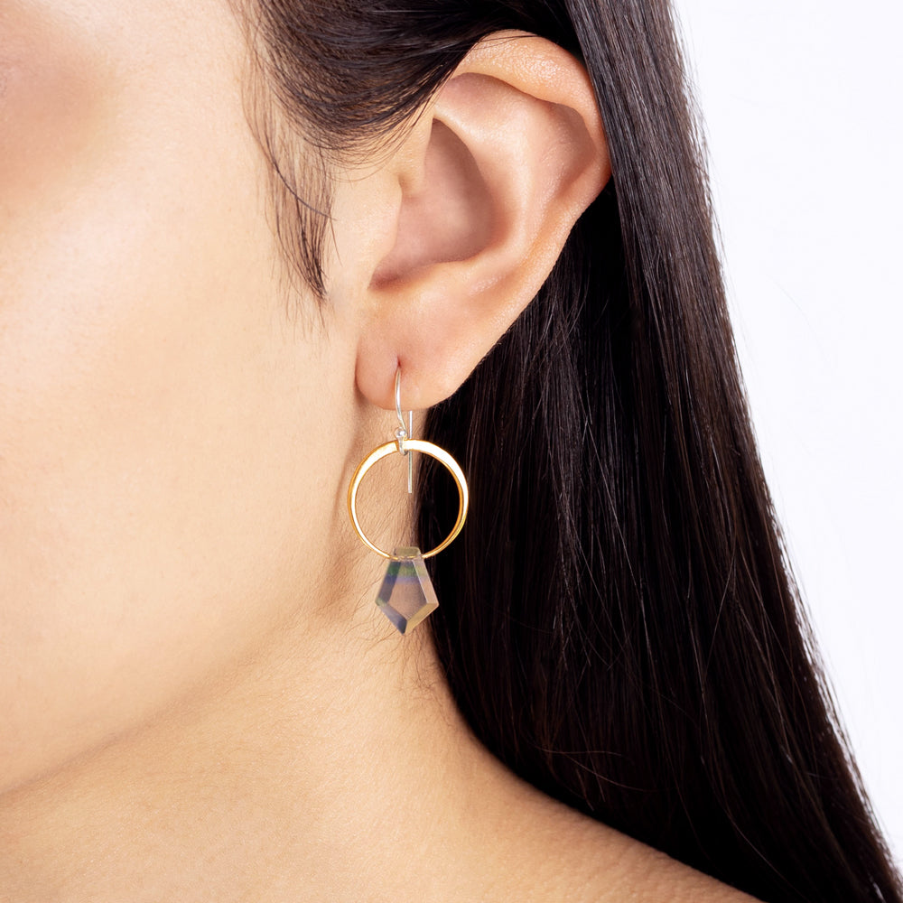 Fluorite Rhea Earrings