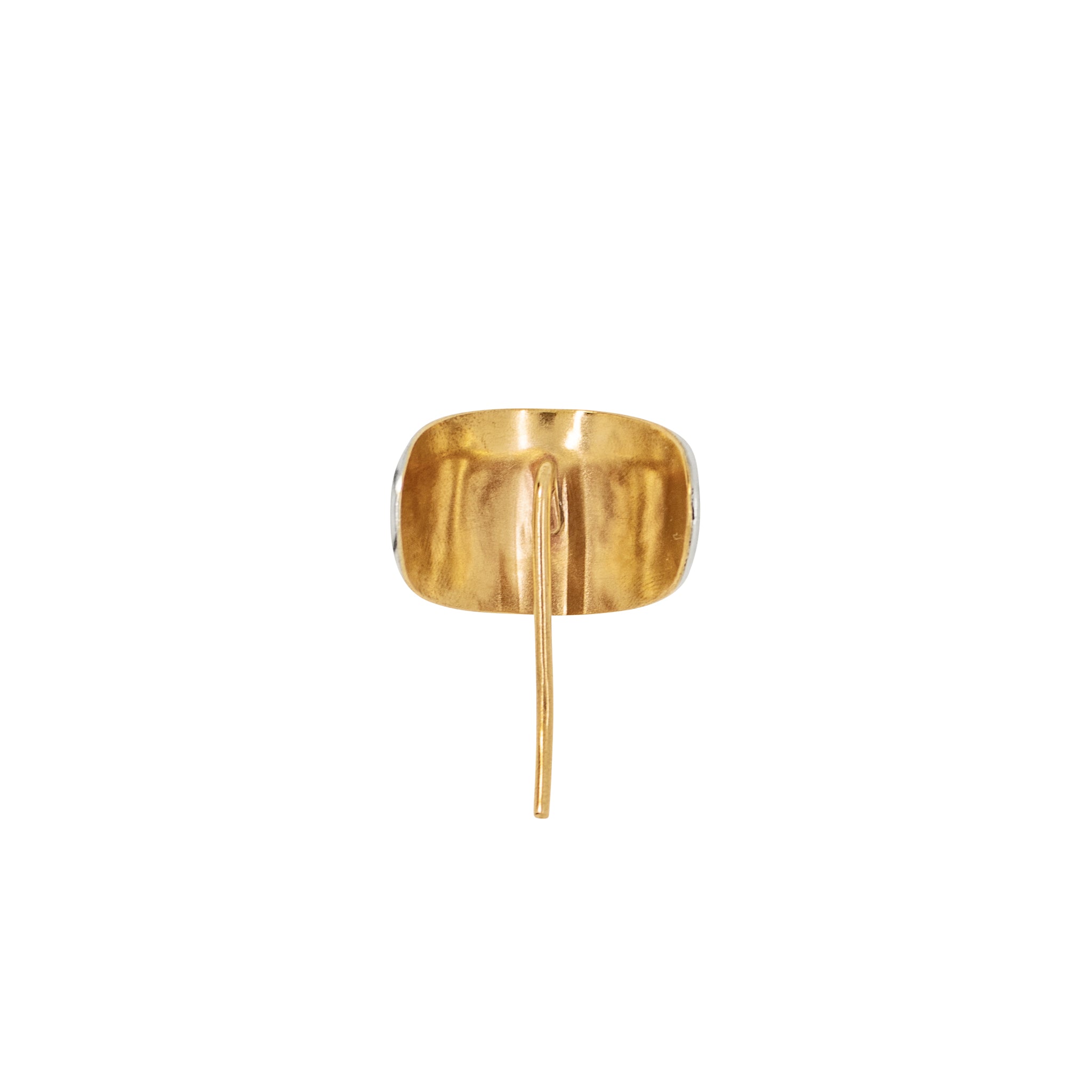 Two-Tone Mini Pony Cuff in Silver & Bronze