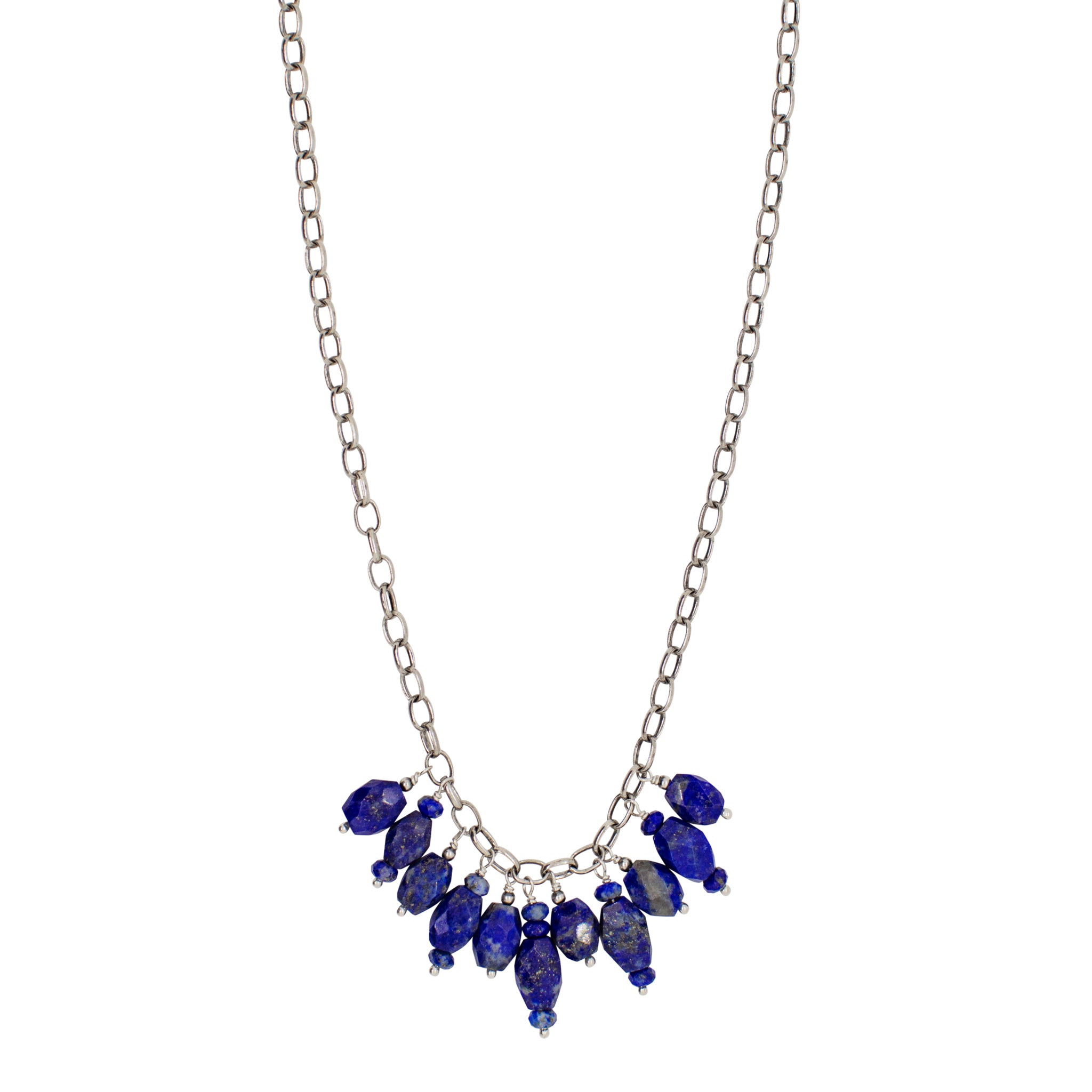 Cairn Necklace in Lapis