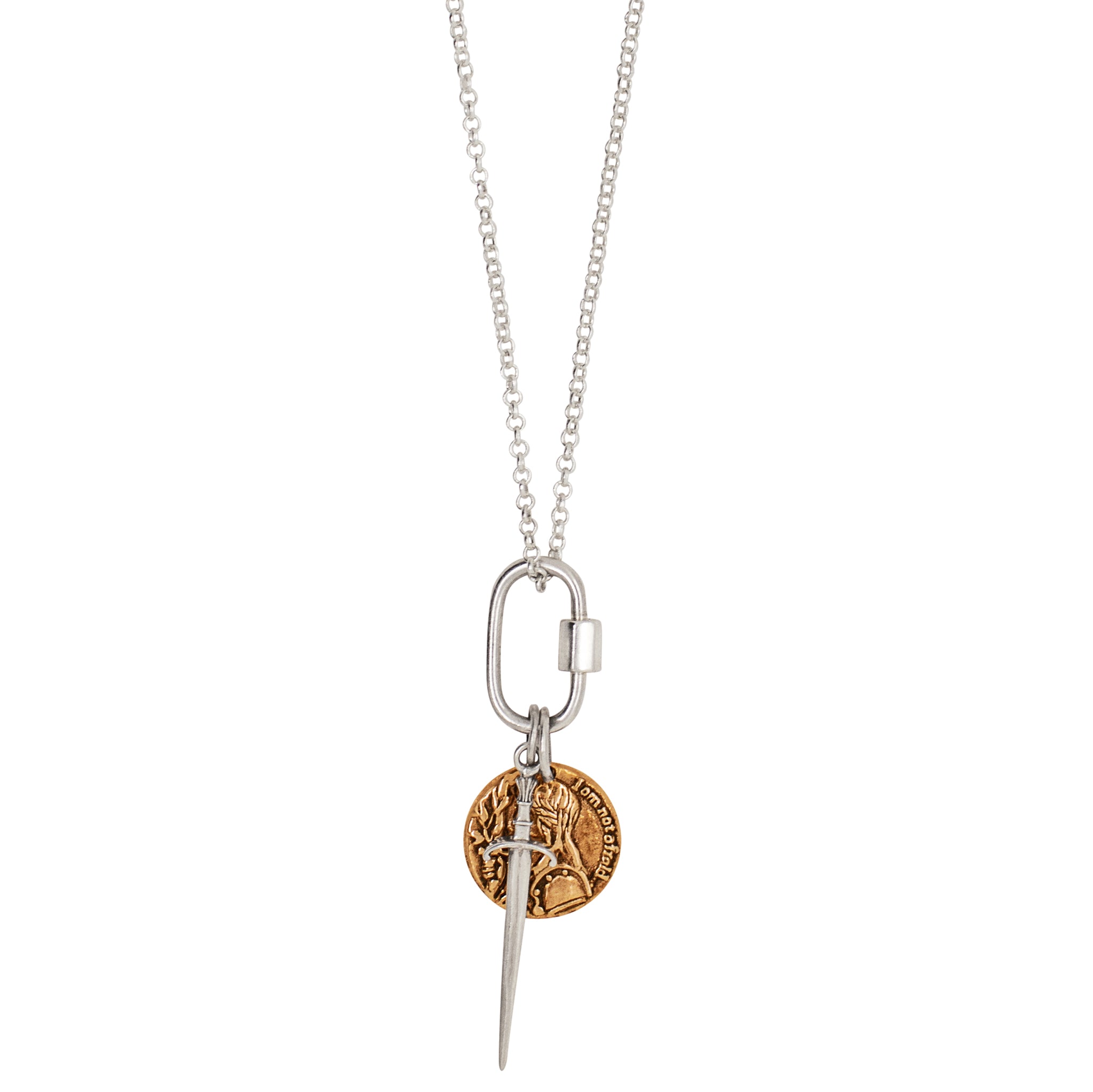 Joan of Arc Charmed Necklace