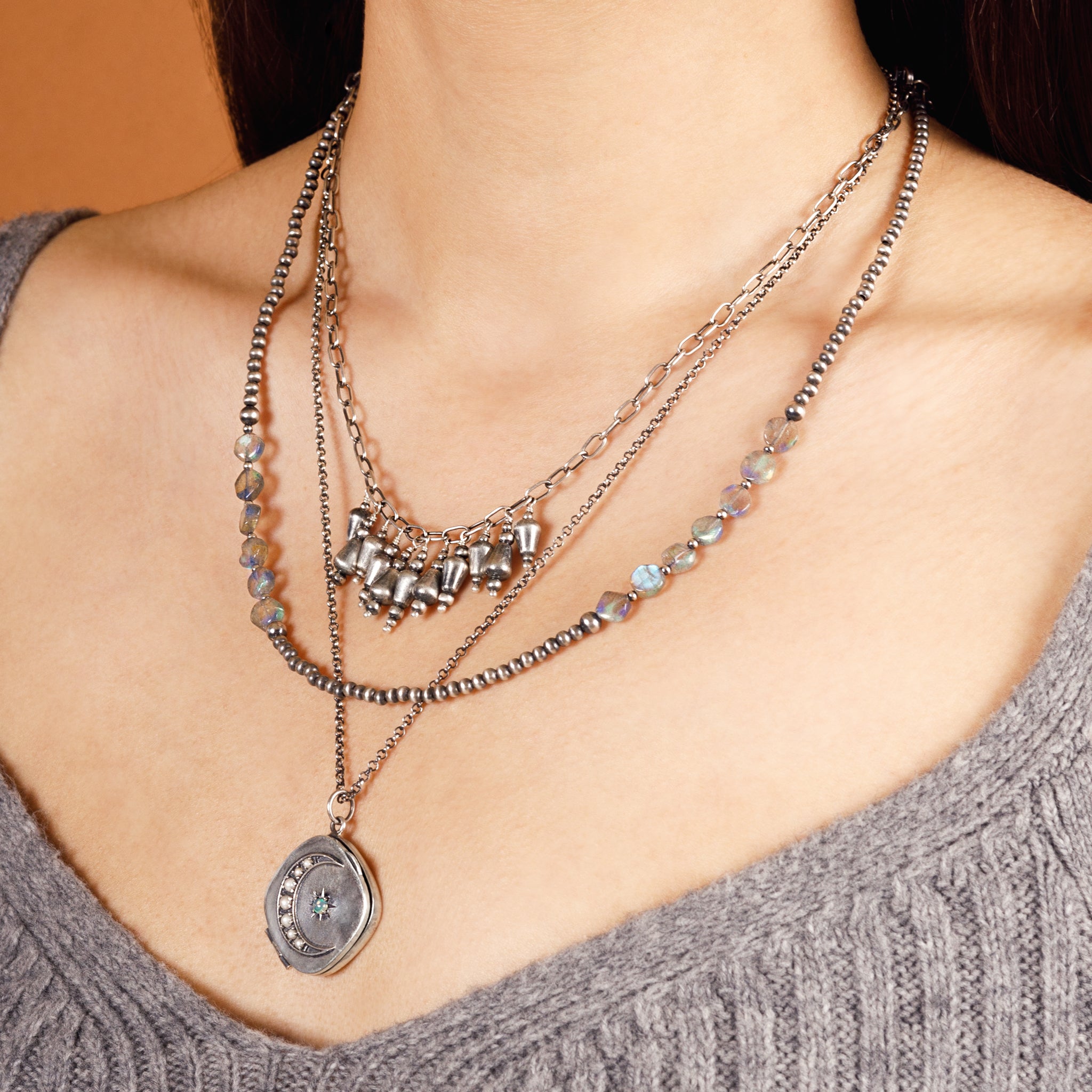 Bonfire Cairn Necklace
