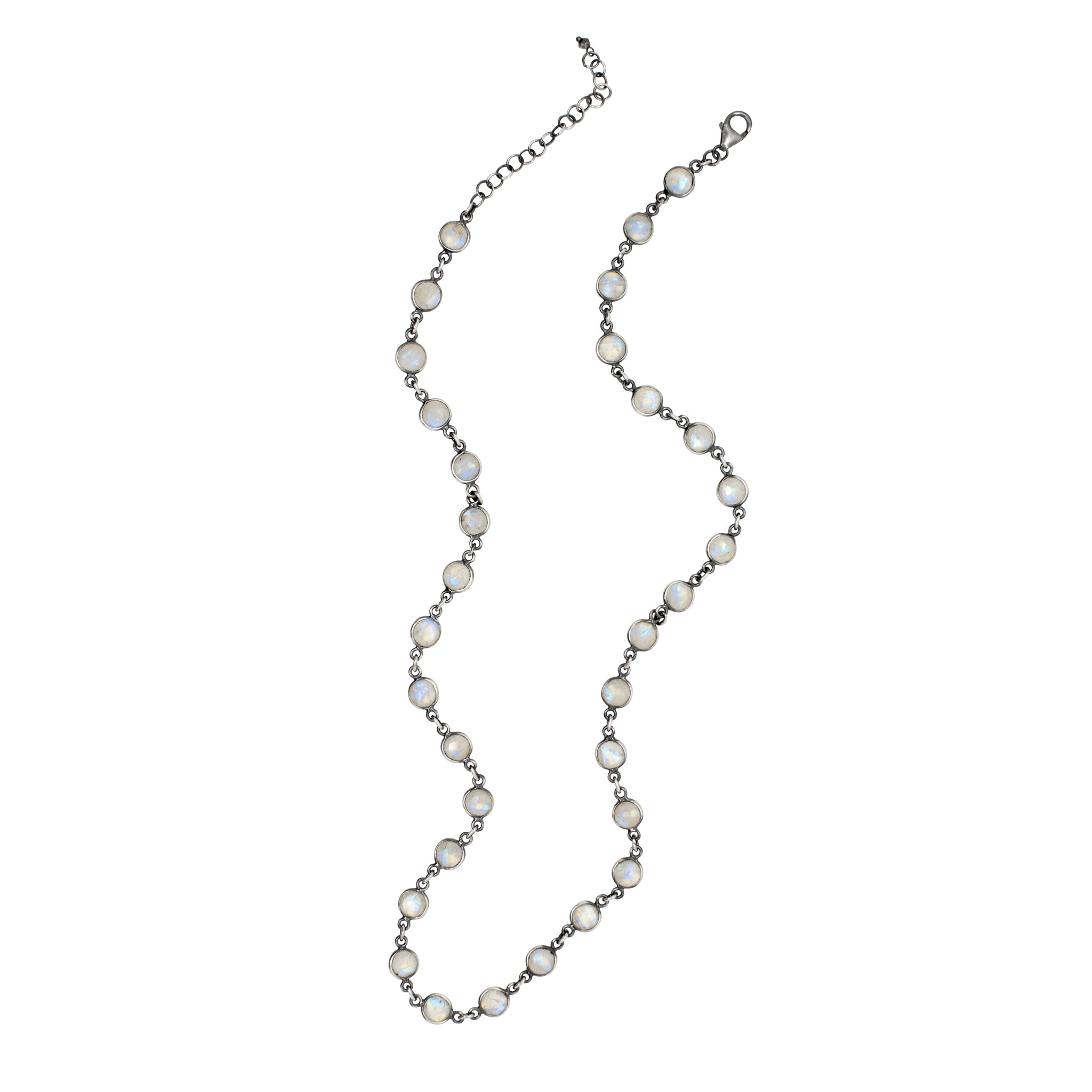 Linked Mini Many Moons Necklace
