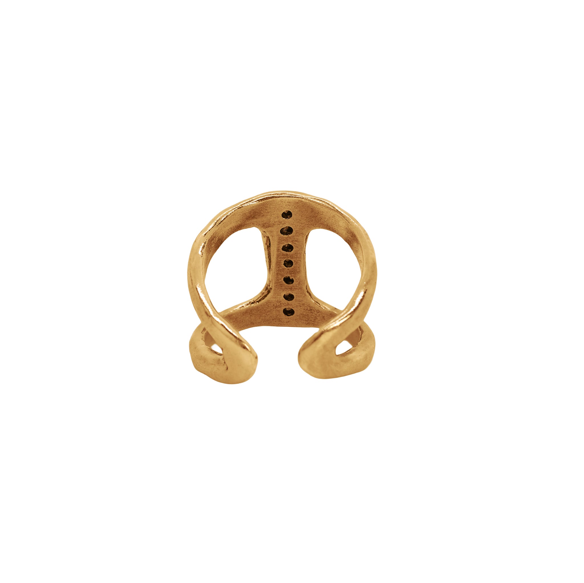 Open Spaces Ring in Bronze & Silver | Available to Ship November 4, 2025