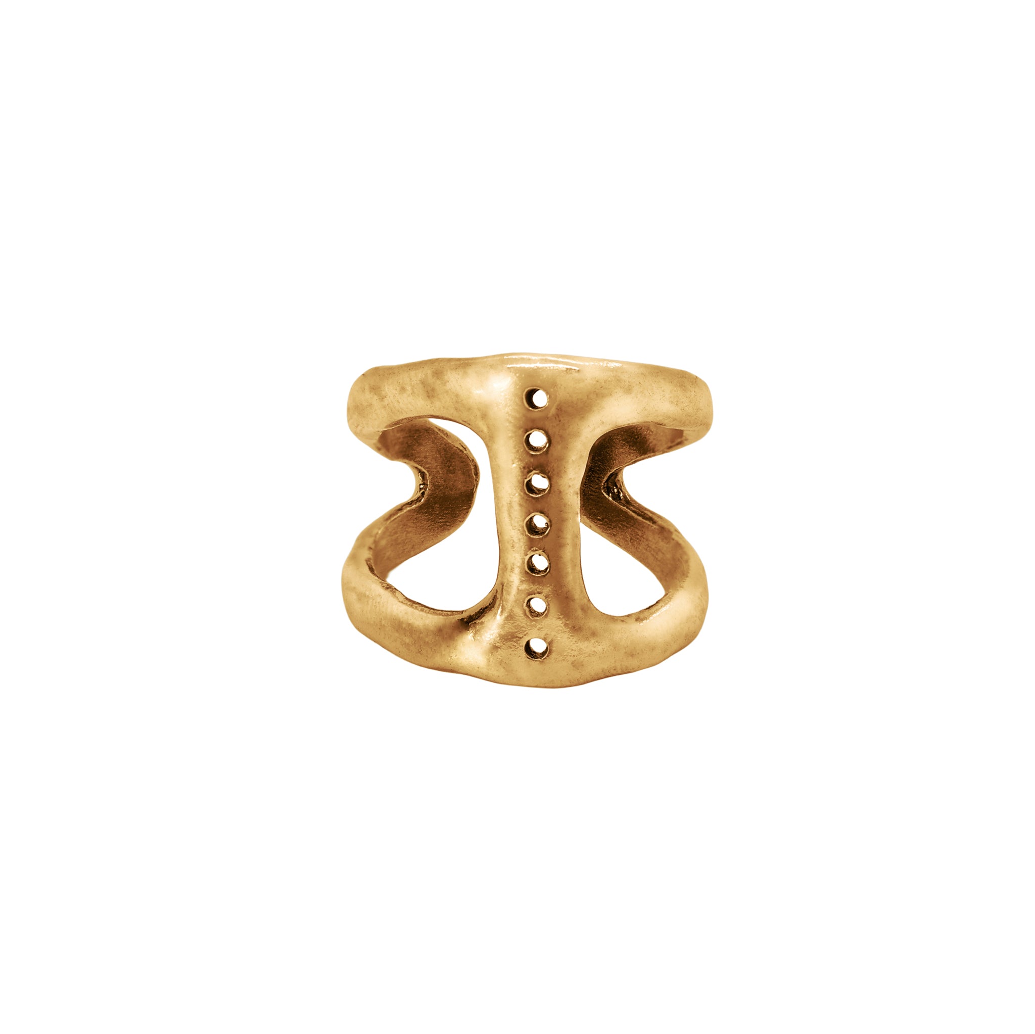 Open Spaces Ring in Bronze & Silver | Available to Ship November 4, 2025