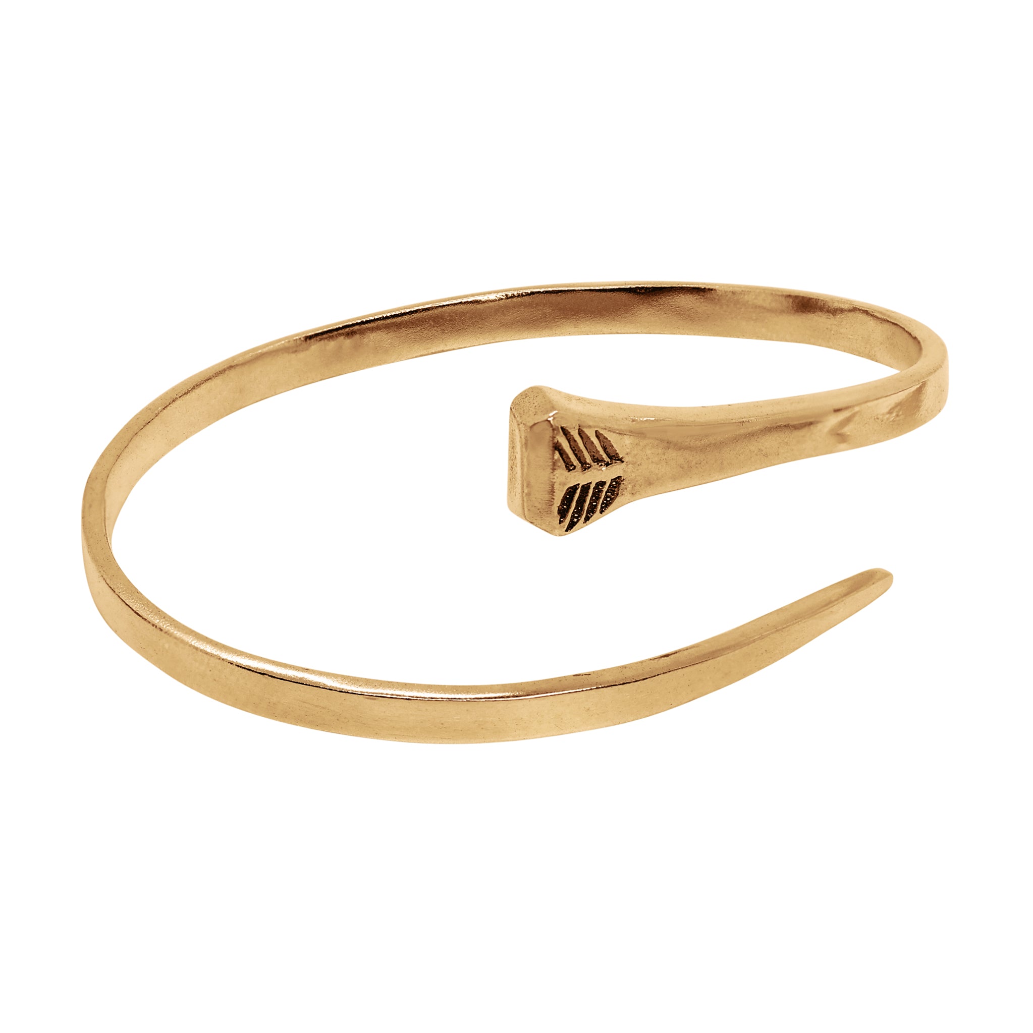 Tough as Nails Bracelet in Bronze