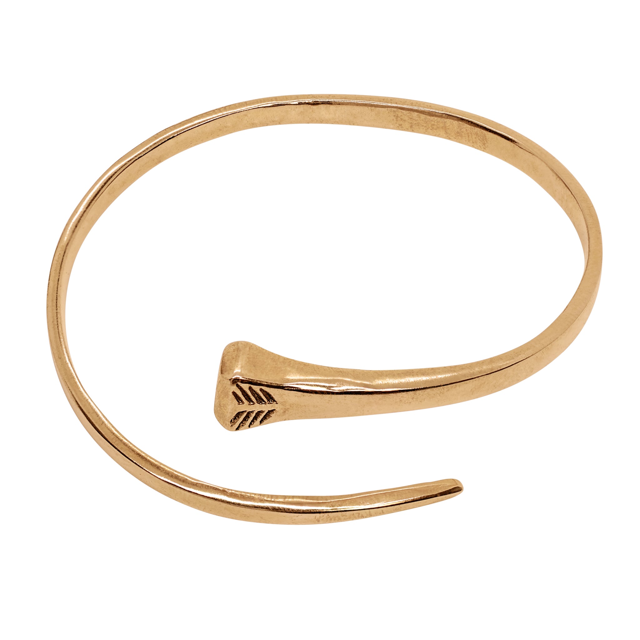 Tough as Nails Bracelet in Bronze