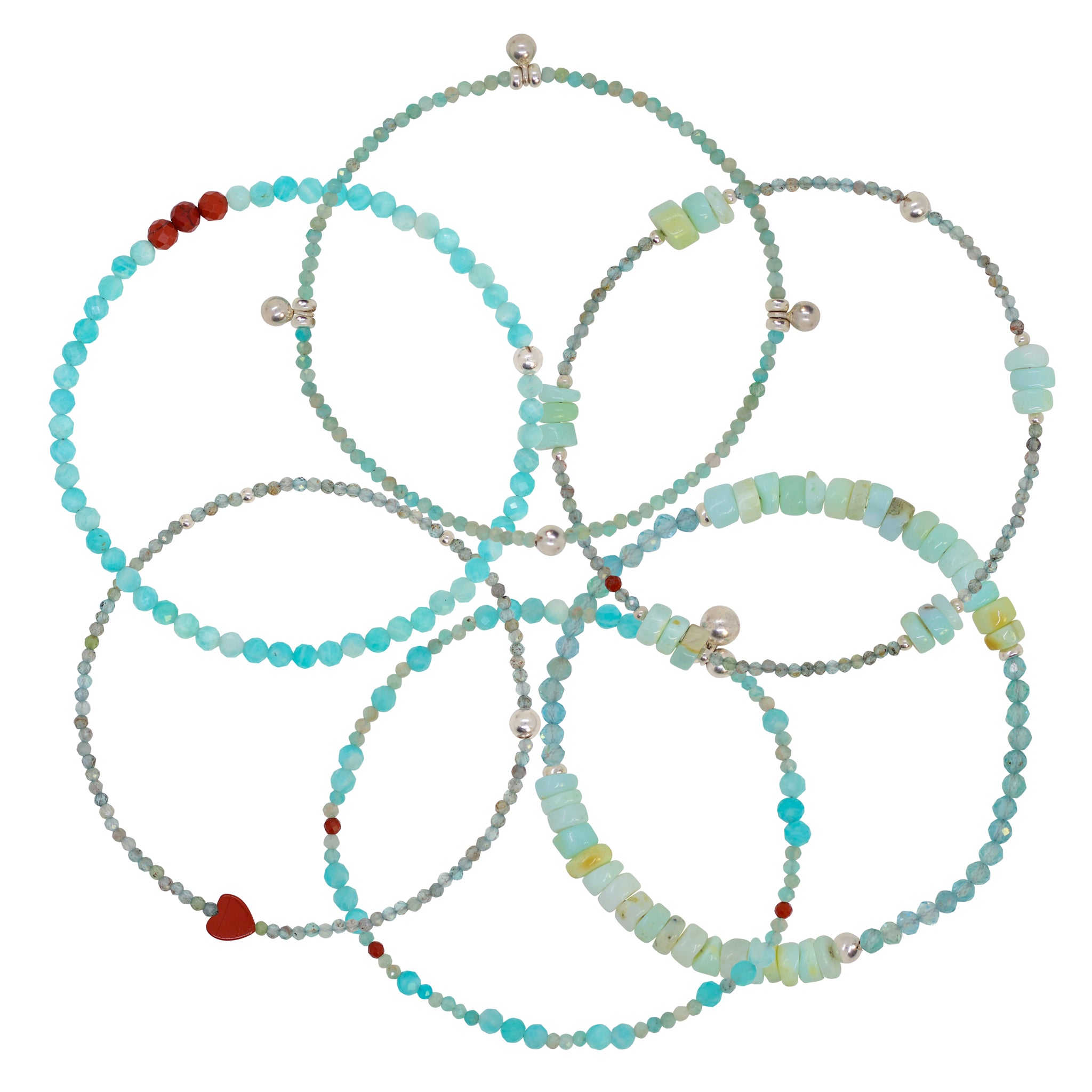 Heart on Your Sleeve Bracelet Set