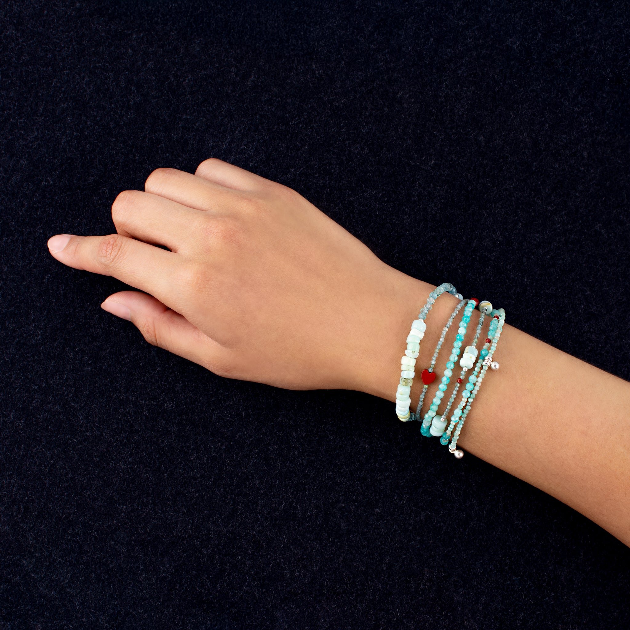 Heart on Your Sleeve Bracelet Set | Available to Ship January 15, 2025