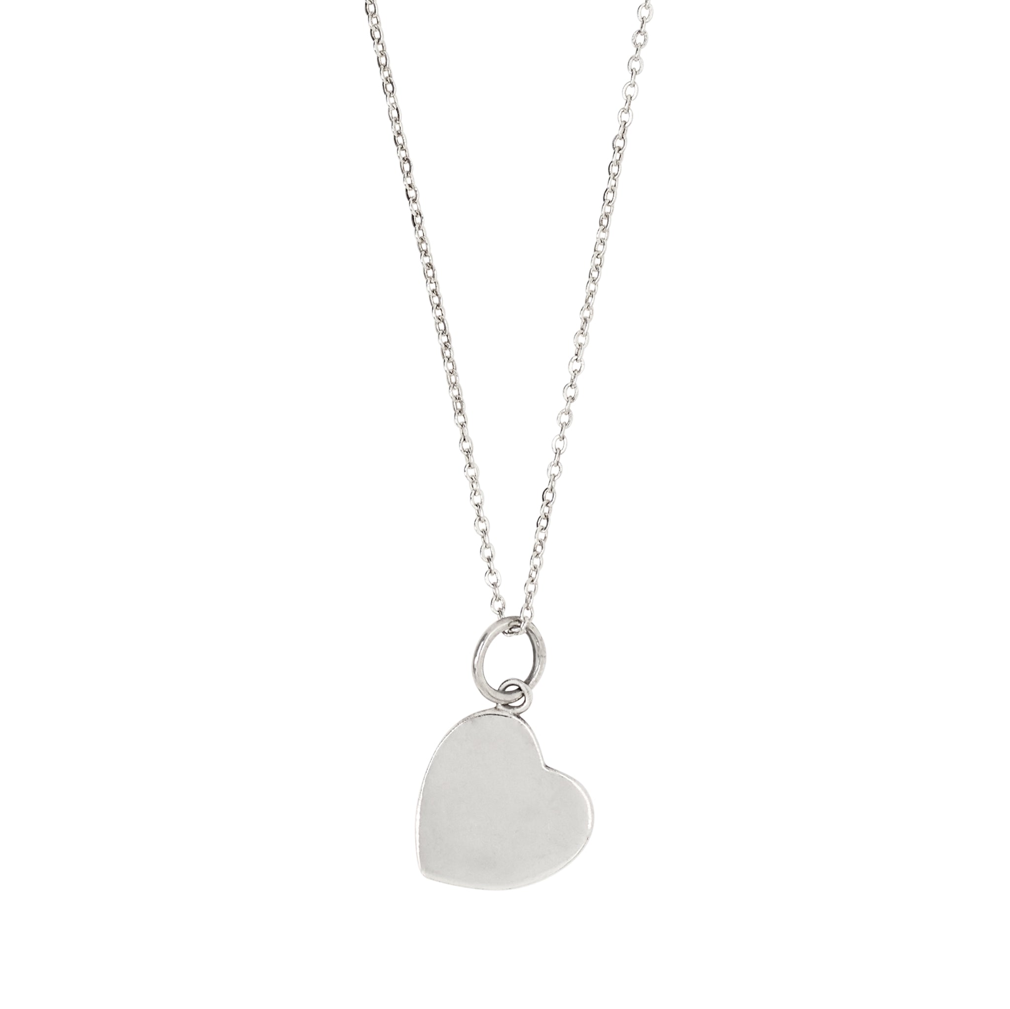 Tilted Heart Necklace