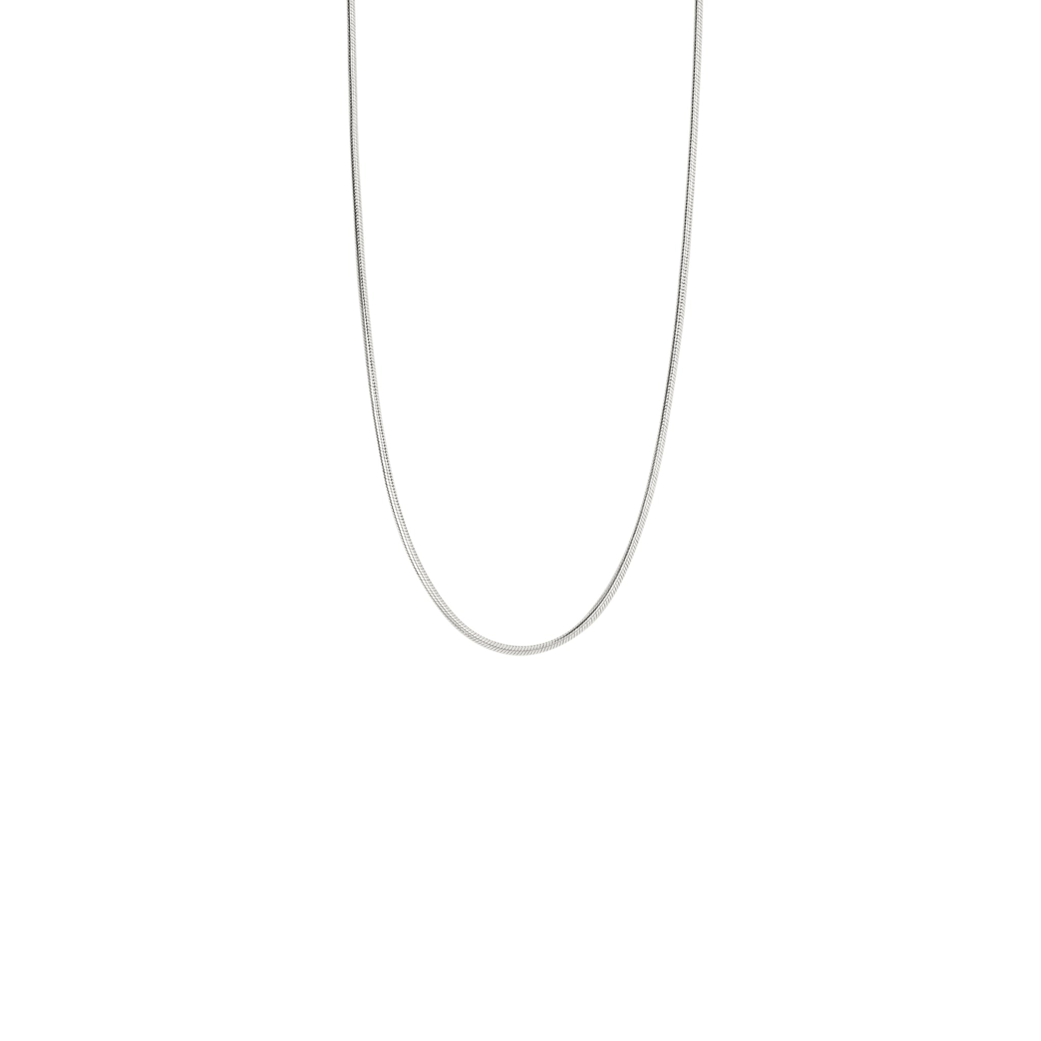 Italian Snake Chain Necklace - 14" L