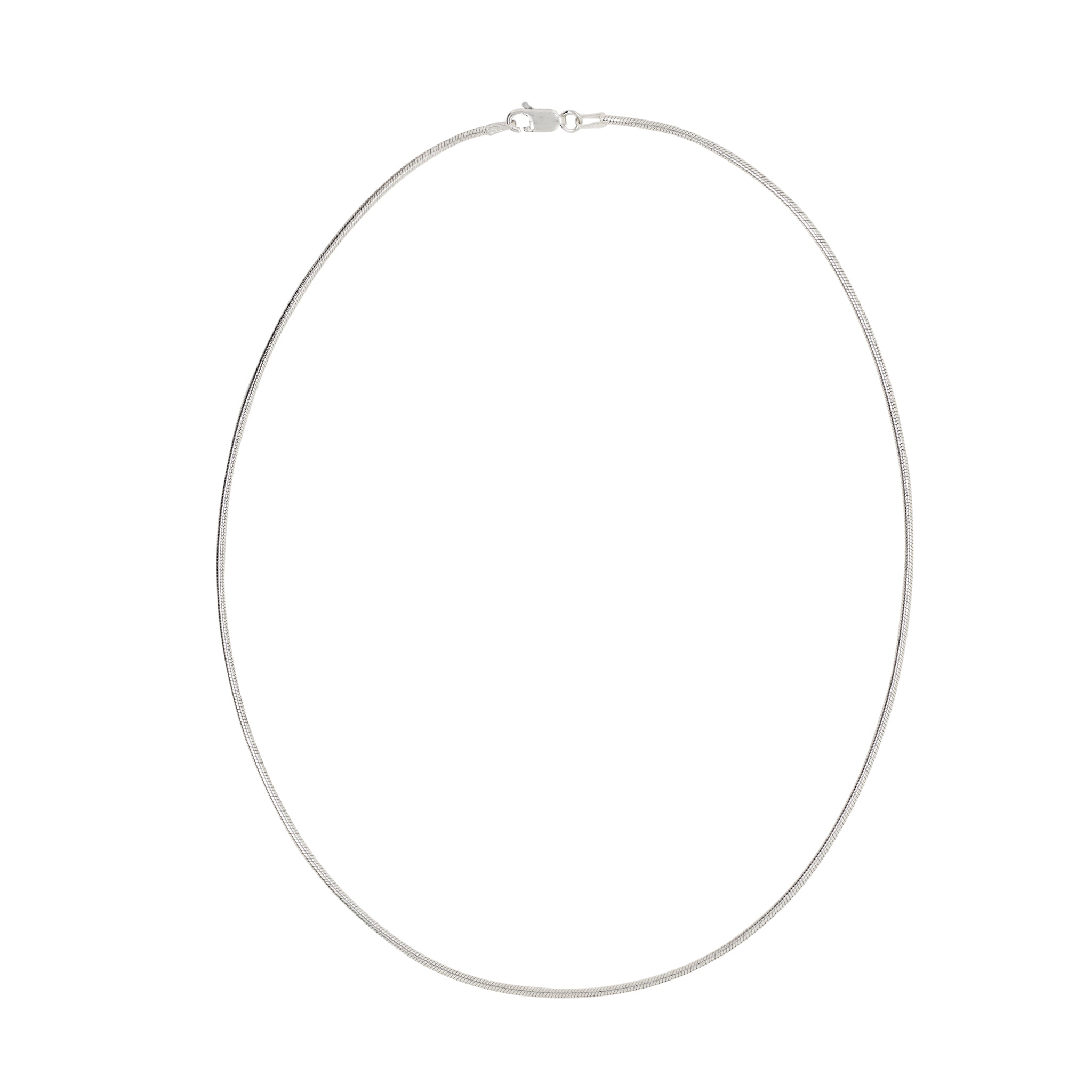 Italian Snake Chain Necklace - 18" L