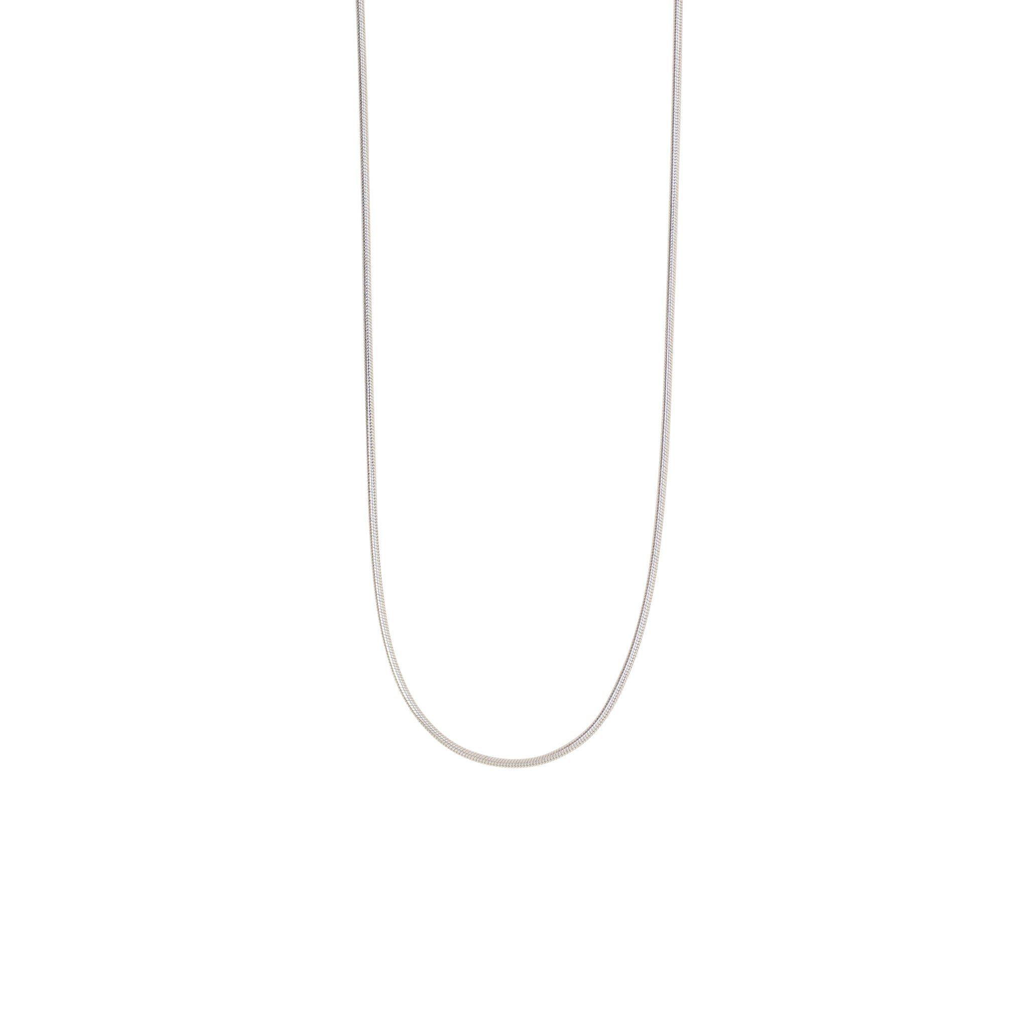 Italian Snake Chain Necklace - 16" L