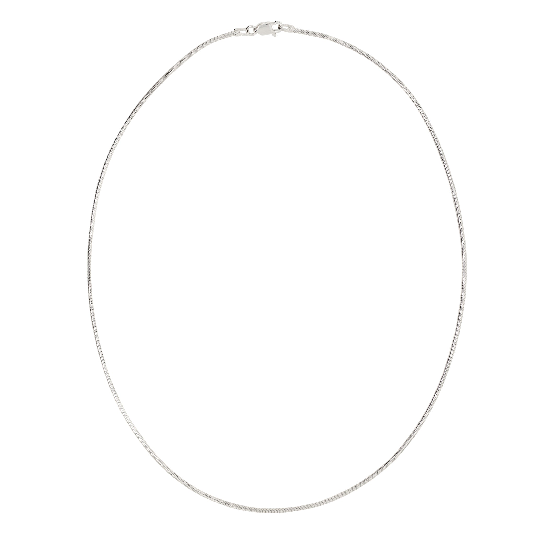 Italian Snake Chain Necklace - 18" L