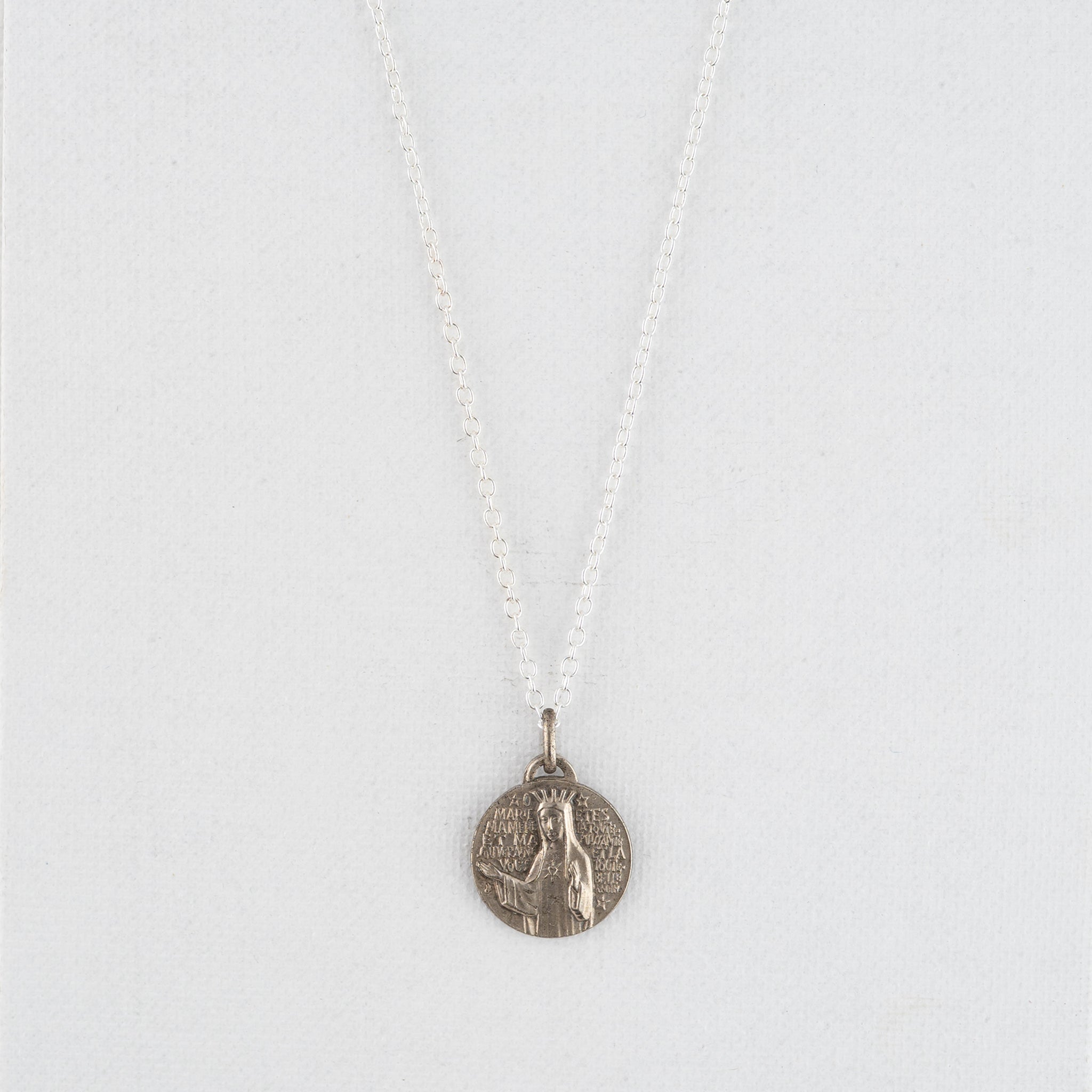 Vintage Medal Notre Dame de Beauraing v256