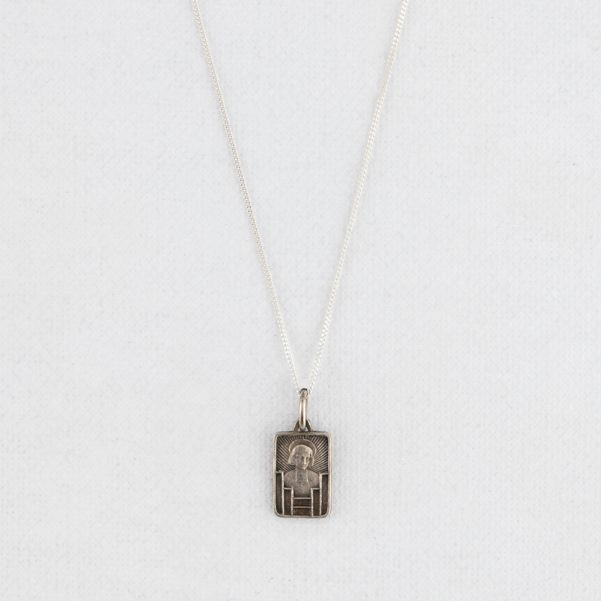 Vintage Medal Saint John Vianney v281
