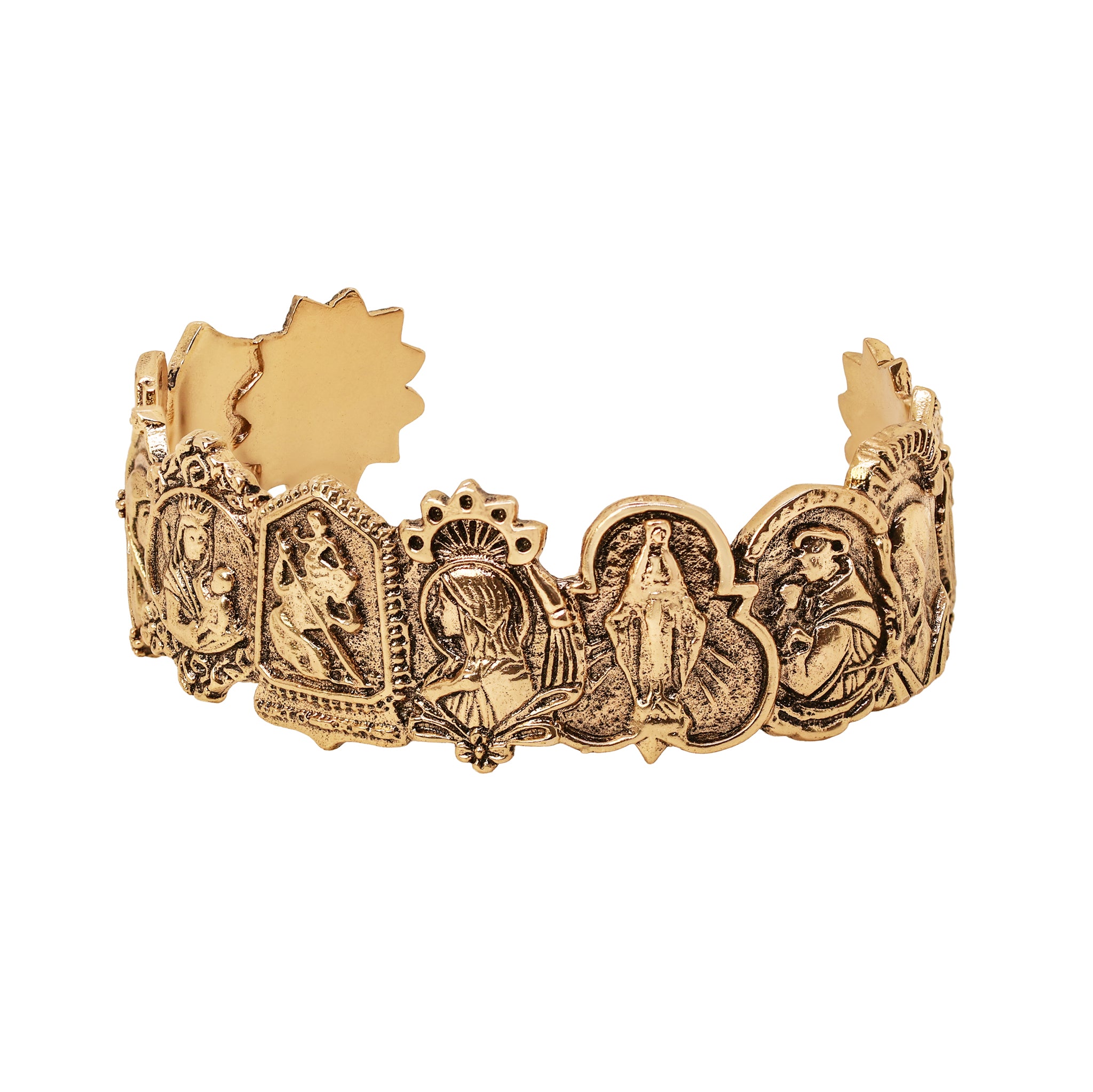 All Saints Cuff in Bronze