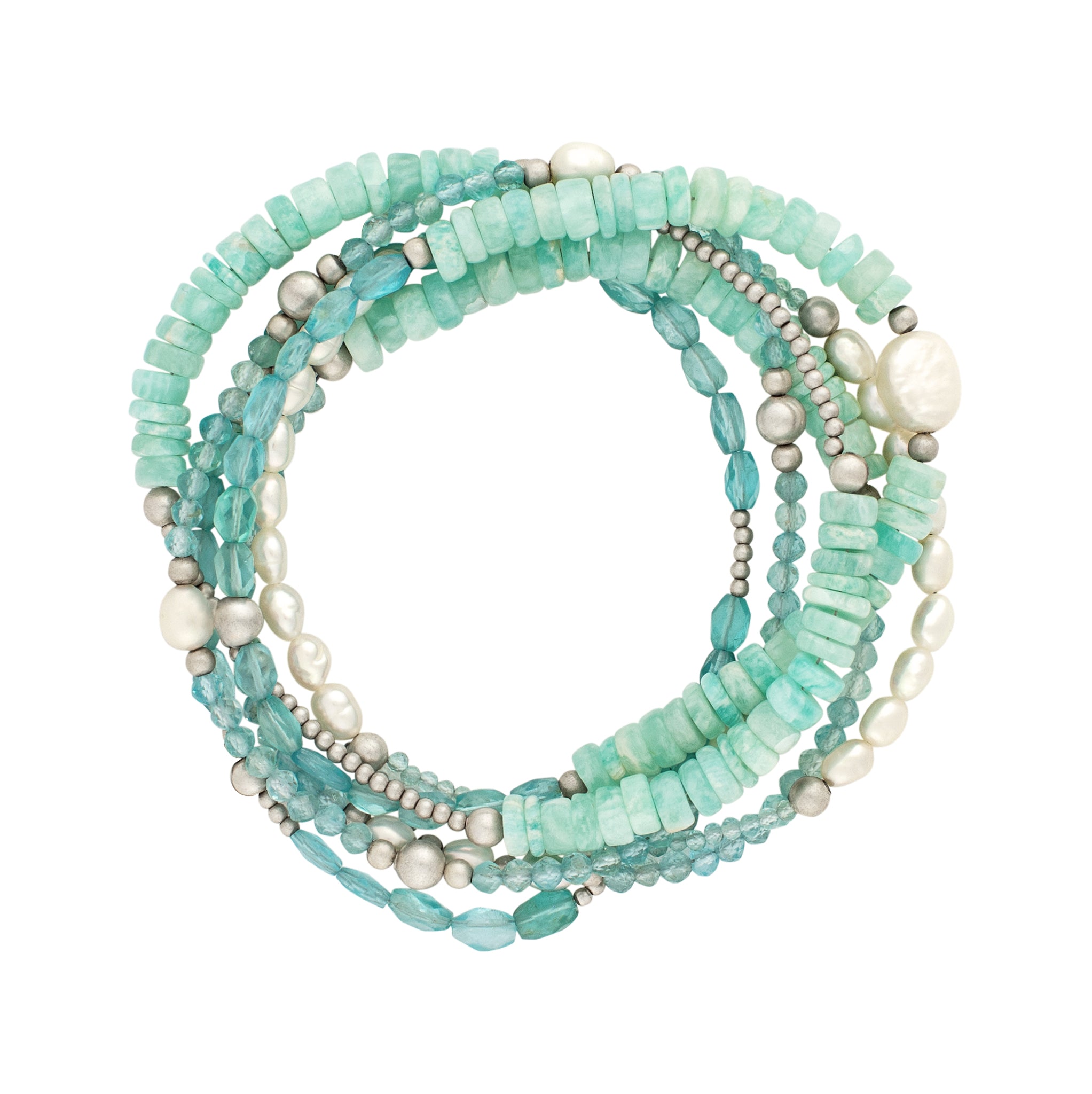 Moonlit Waters Stretch Bracelet Set