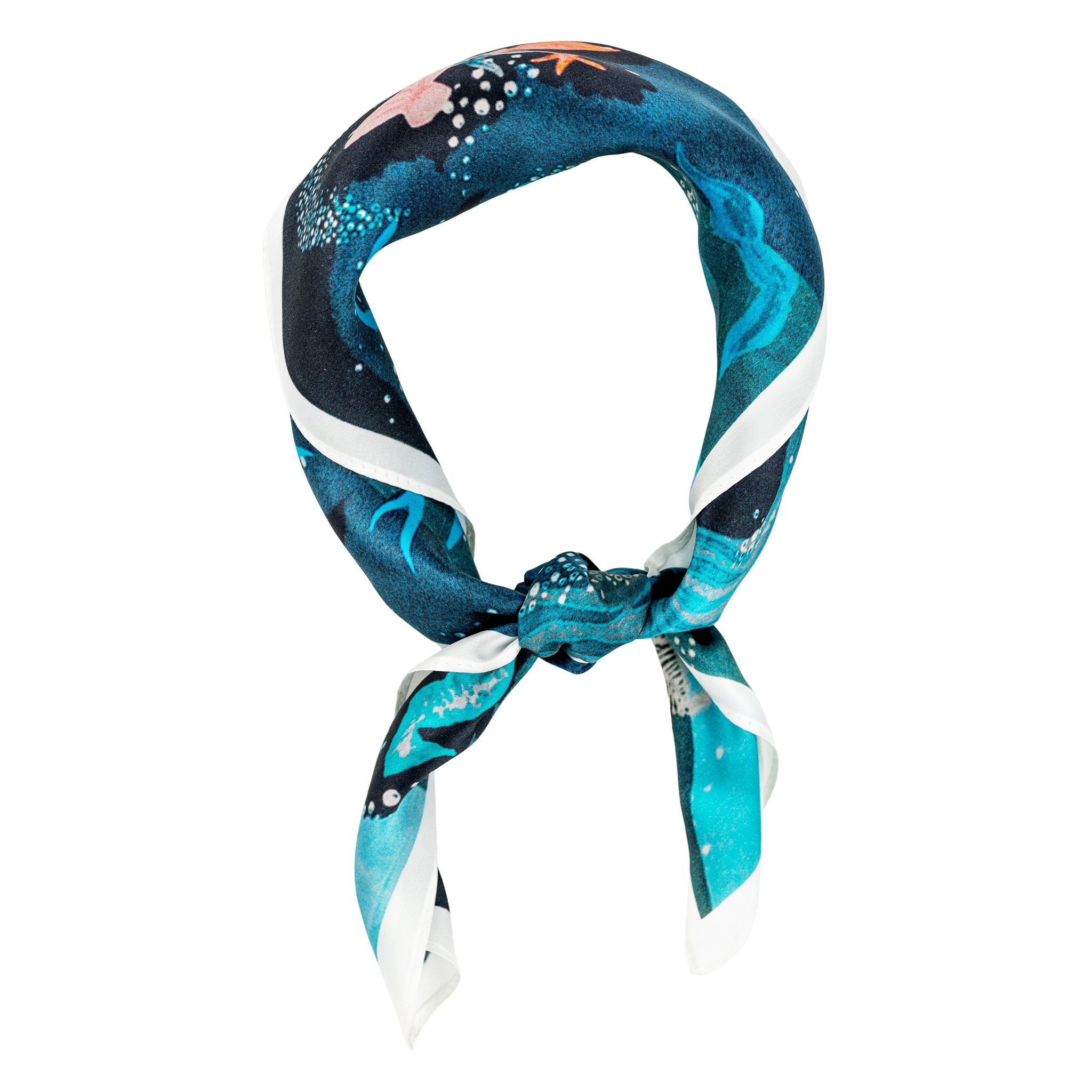 Beneath the Surface Silk Scarf