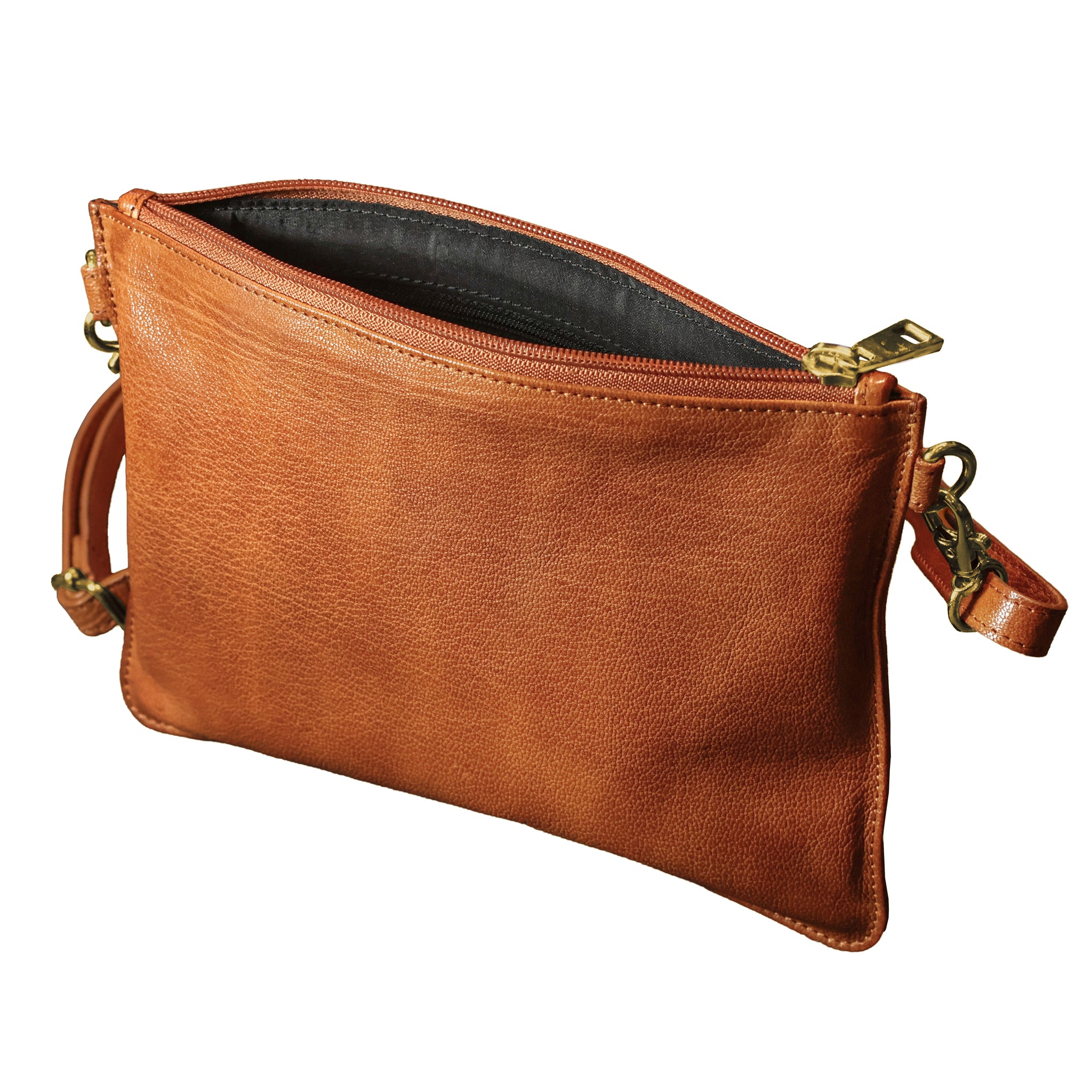 Day & Night Convertible Bag in Tobacco Brown