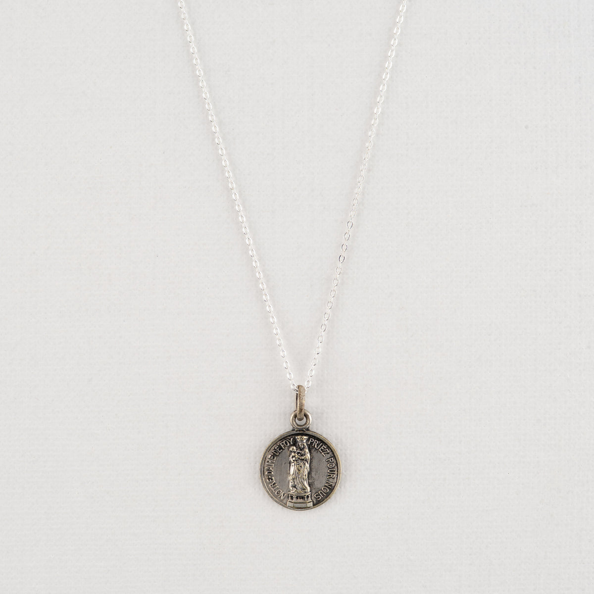 Vintage Medal Notre Dame de Foy v127