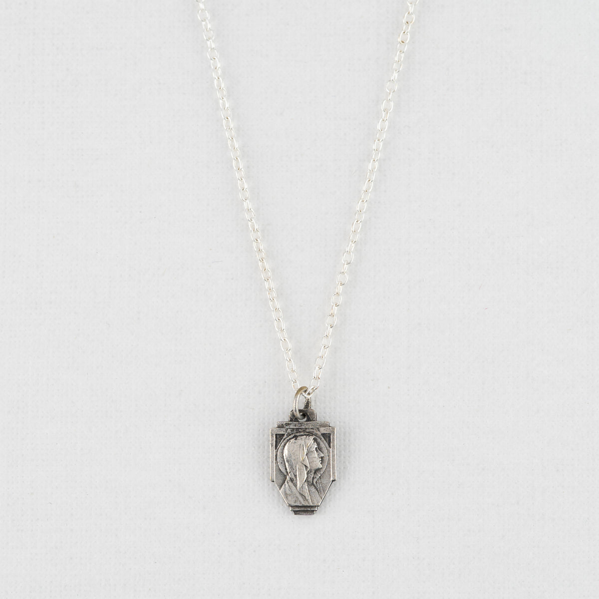 Vintage Medal Our Lady of Lourdes v35