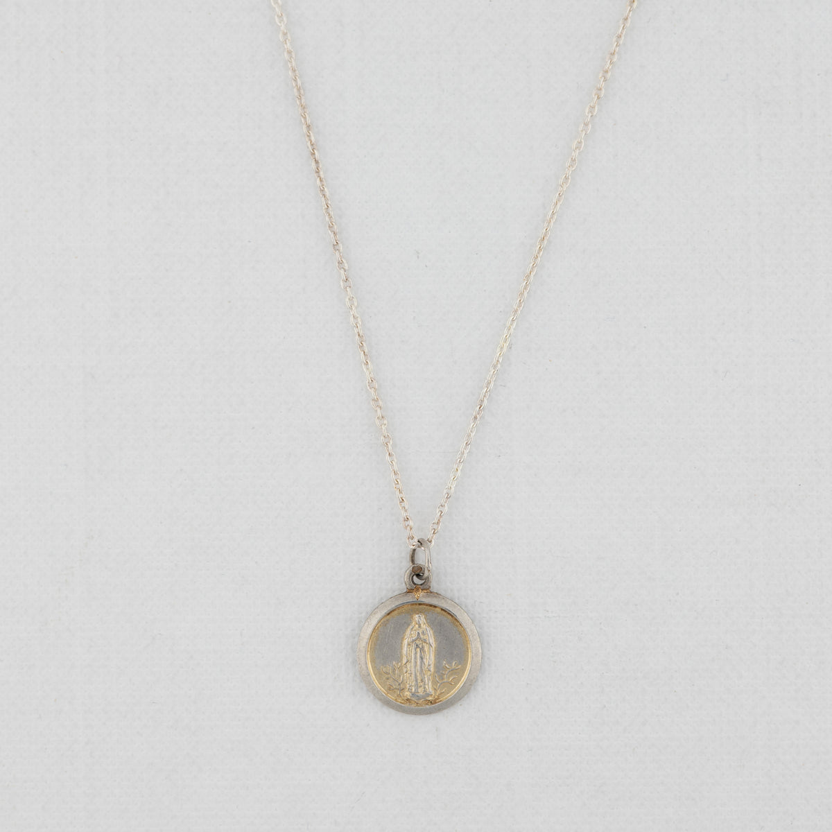 Vintage Medal Virgin Mary v77