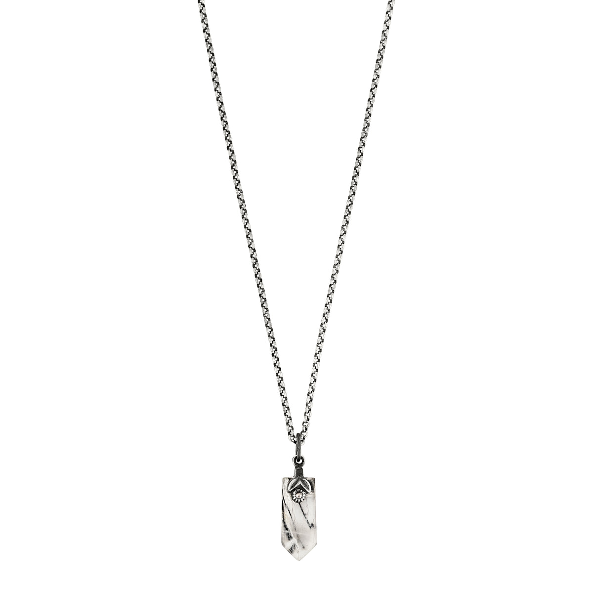 Rosebud Stone Necklace | Available to Ship September 10, 2026