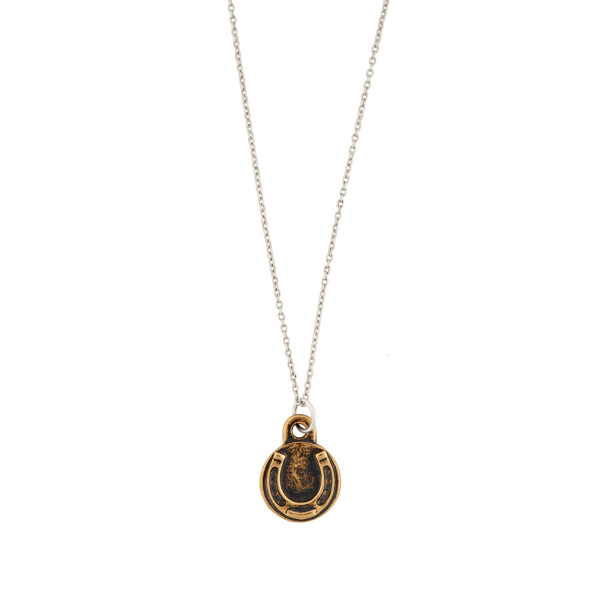 Protector Charm Necklace - Lucky Horseshoe