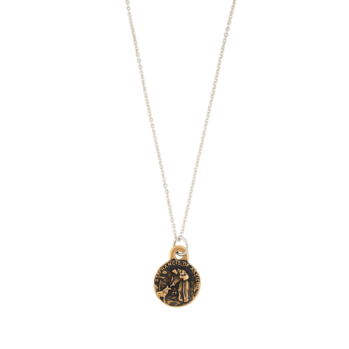 Protector Charm Necklace - Saint Francis