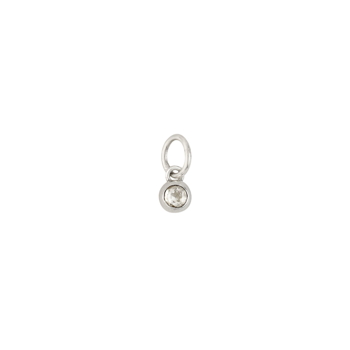 Loved Birthstone Charm - April/ Clear Quartz | Available to Ship October 30, 2026