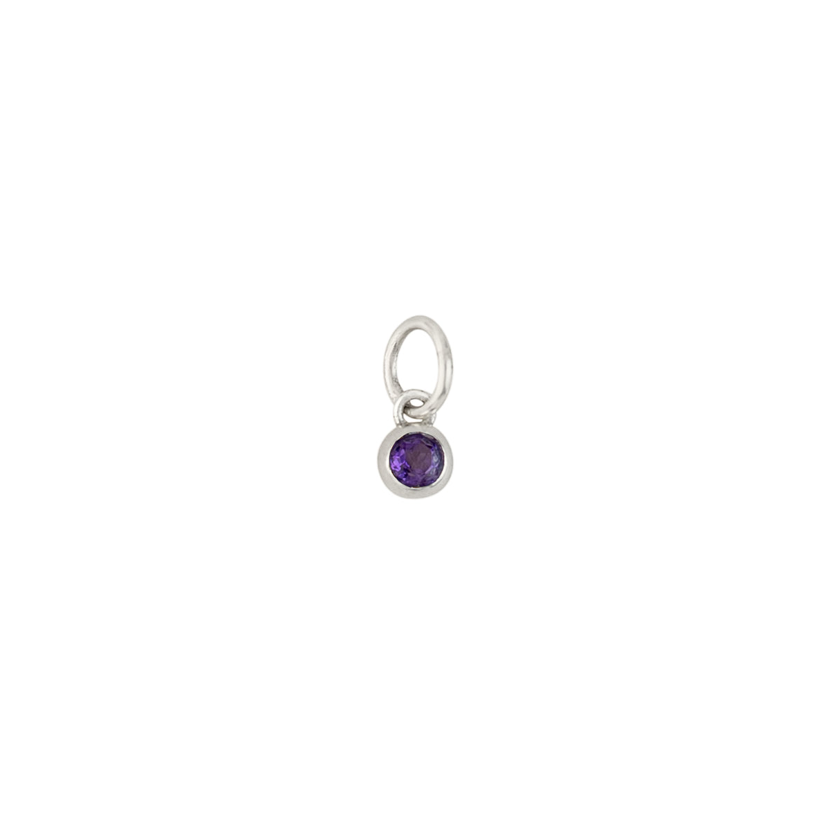Loved Birthstone Charm - February/ Amethyst | Available to Ship October 30, 2026