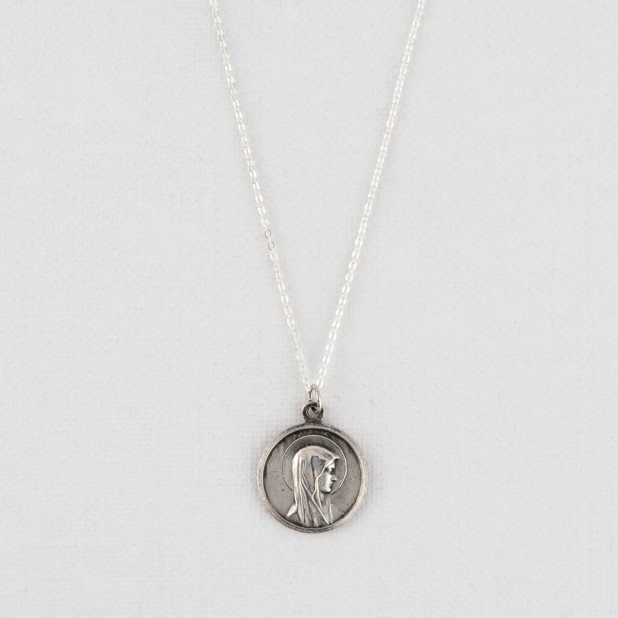 Vintage Medal Our Lady of Lourdes v326