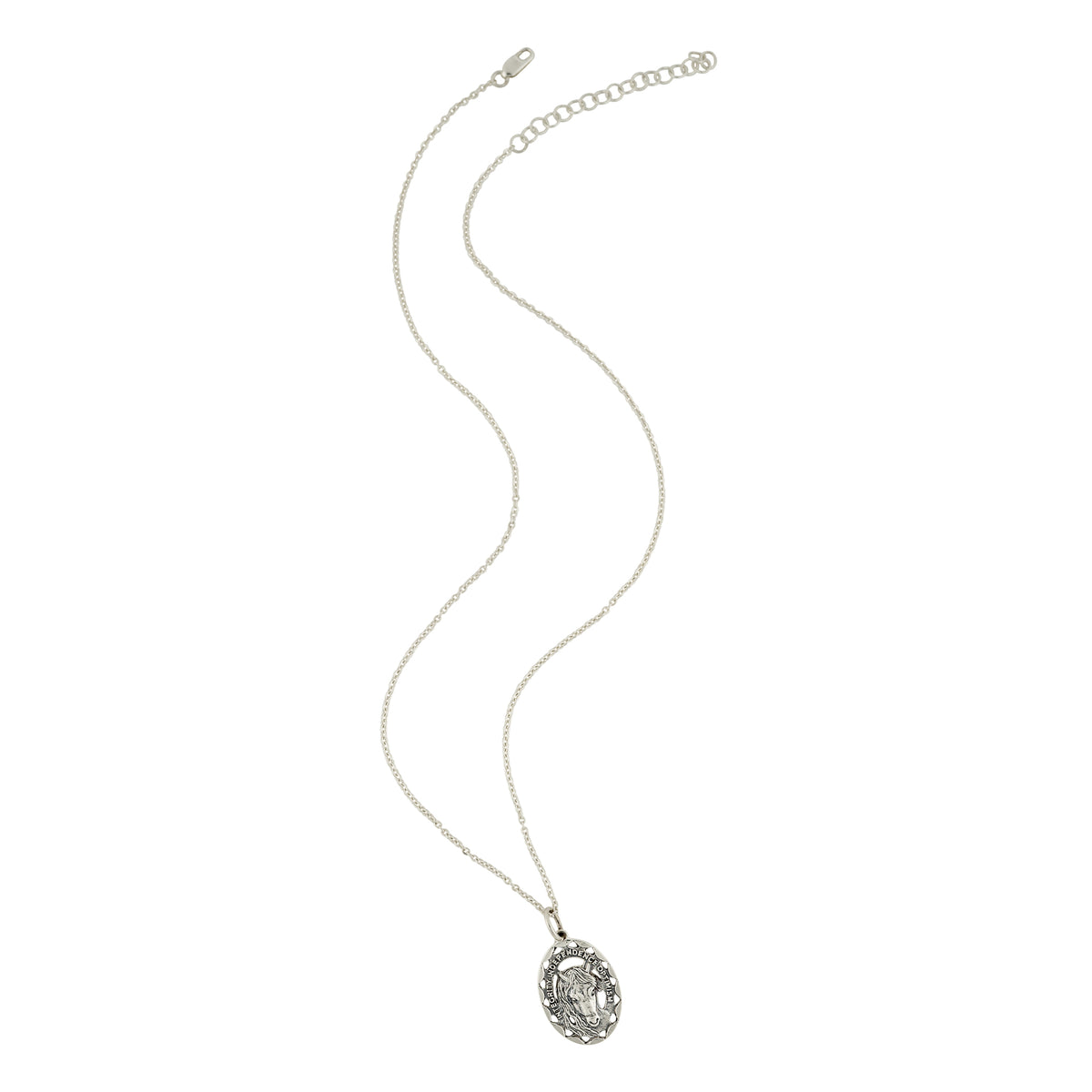Horse Nature Saint Necklace - Open Pendant