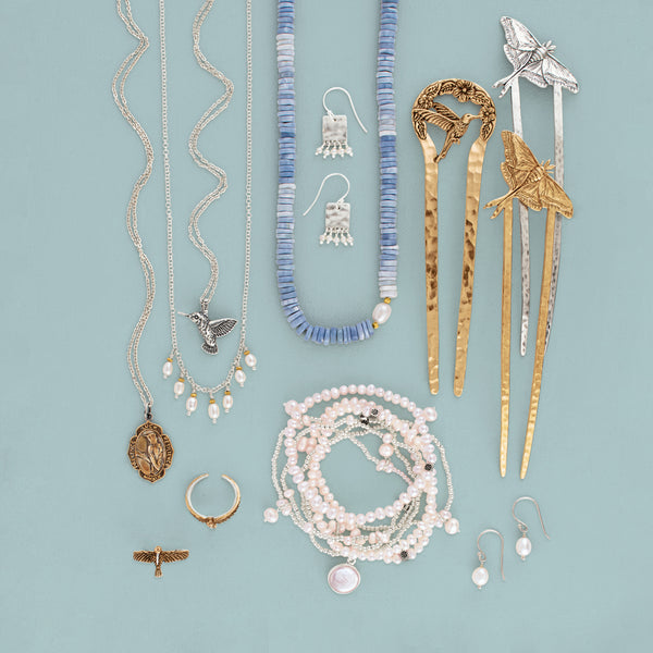 Dancing Pearl Earrings The Good Collective