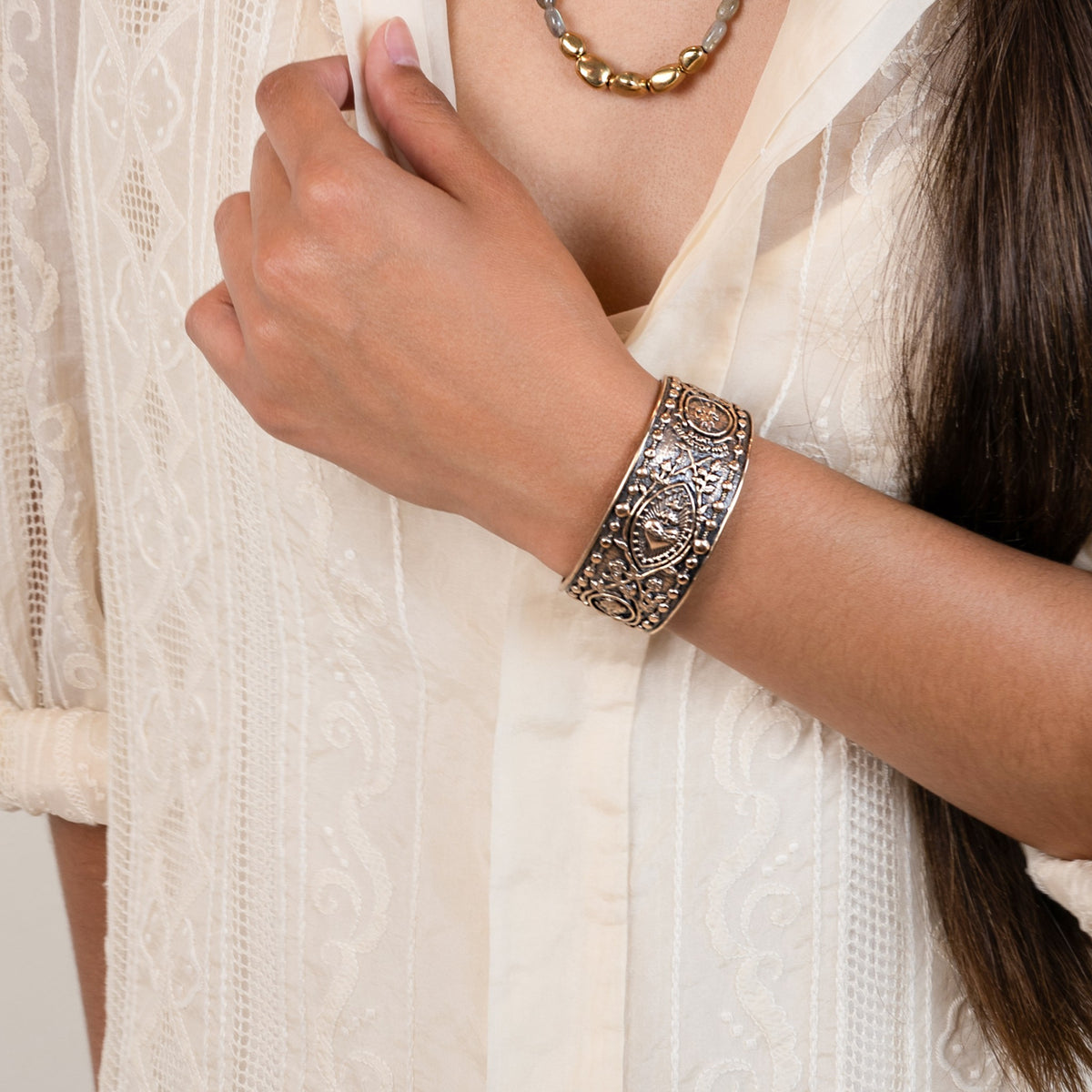 Rosary Saint Cuff